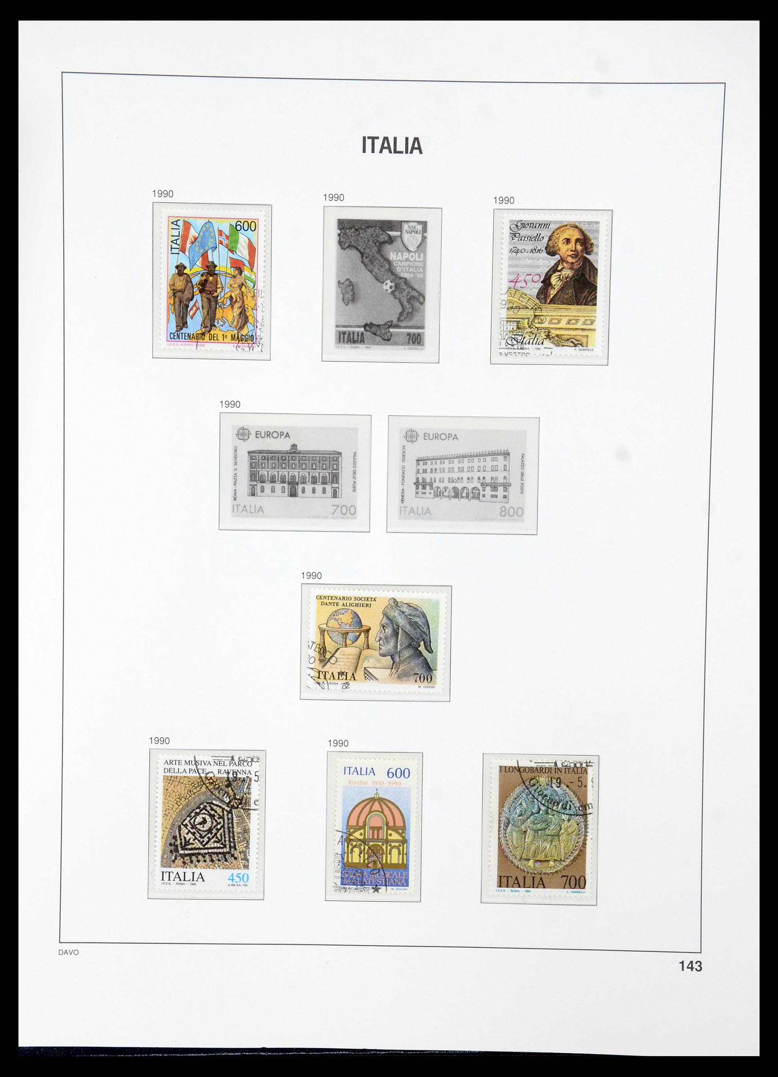 35603 156 - Stamp Collection 35603 Italy 1862-1991.