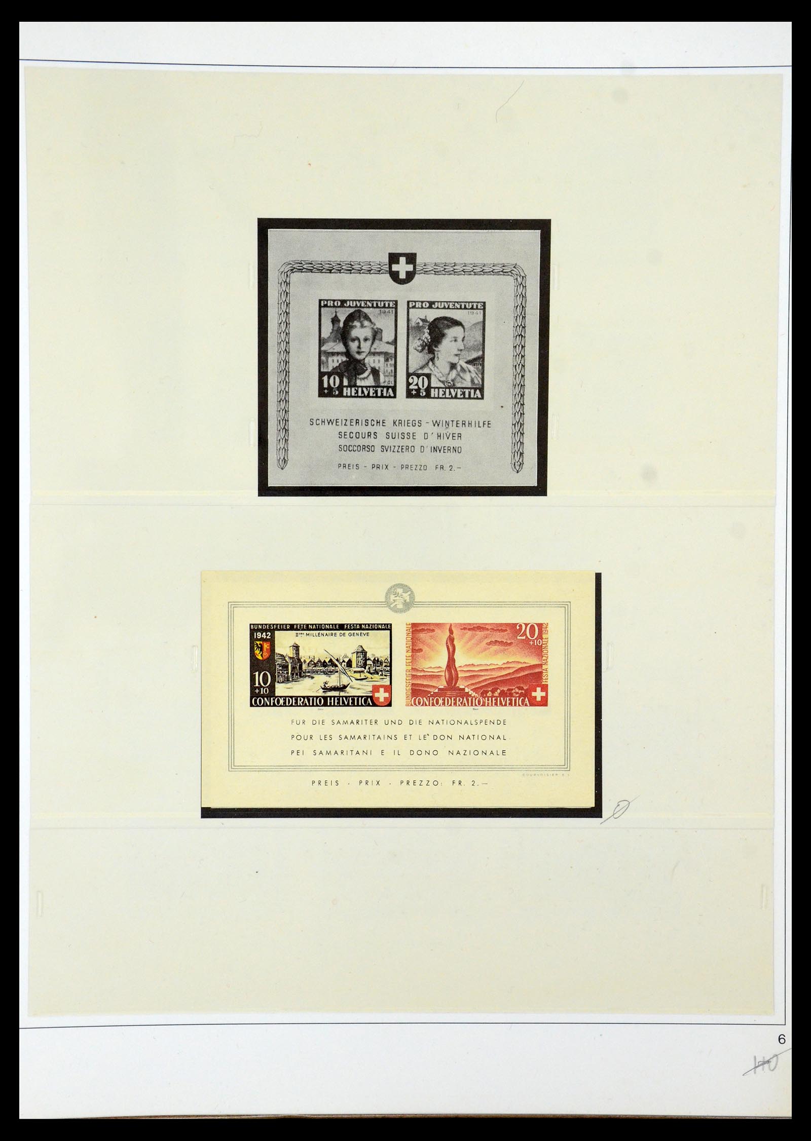 35605 032 - Stamp Collection 35605 Switzerland 1851-1985.