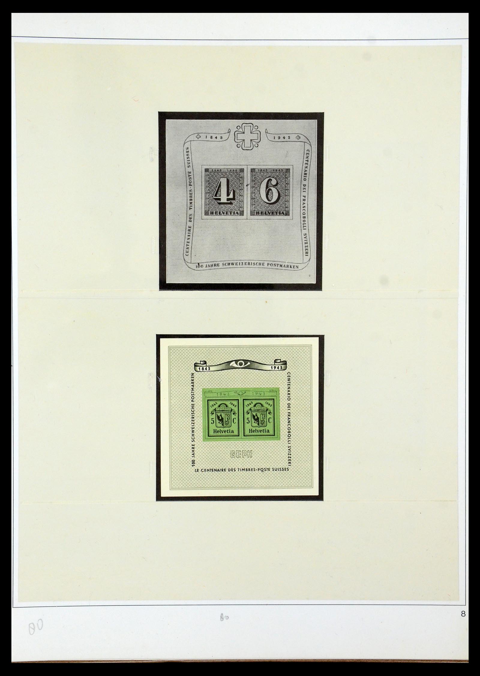 35605 035 - Stamp Collection 35605 Switzerland 1851-1985.