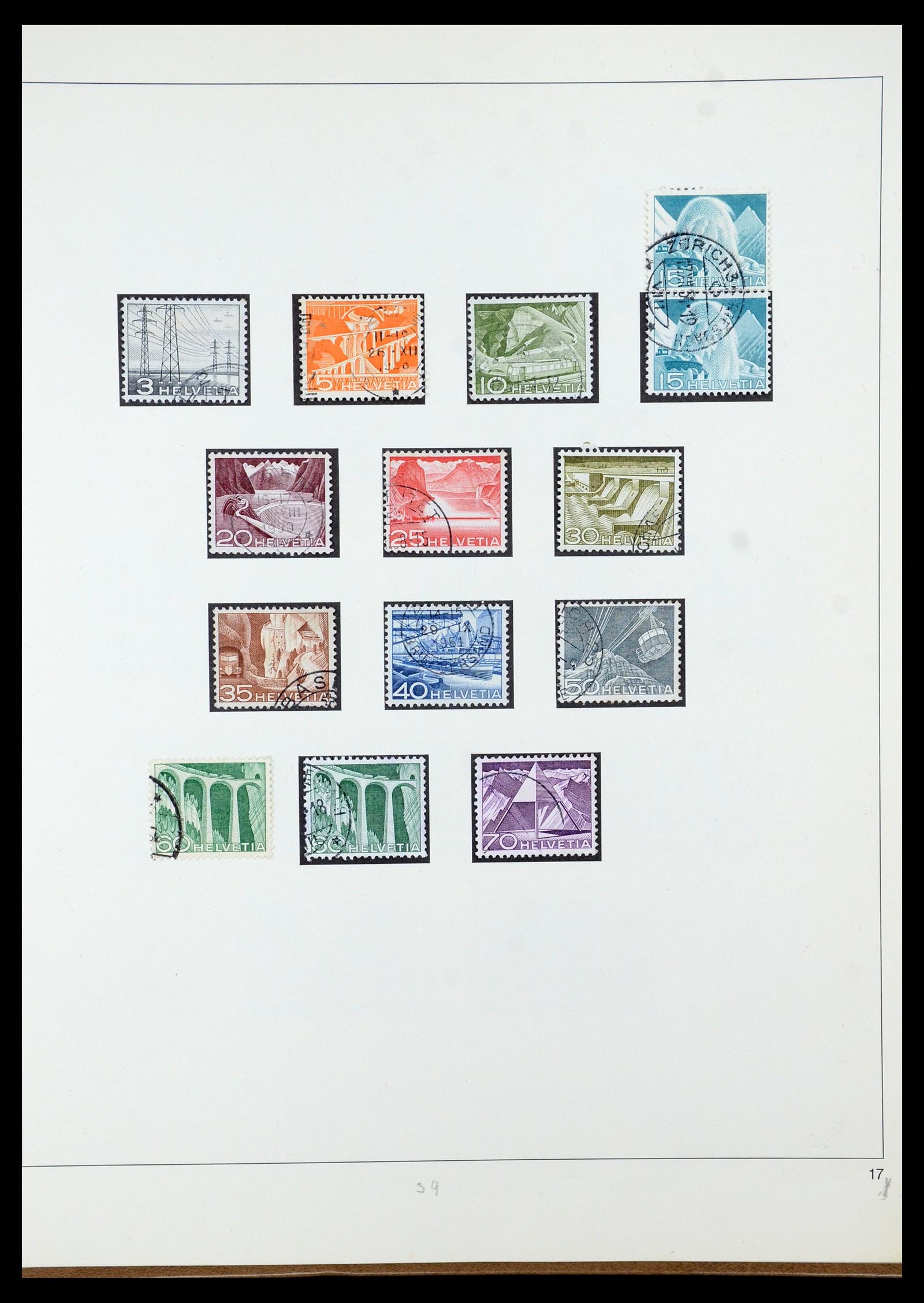 35605 050 - Stamp Collection 35605 Switzerland 1851-1985.