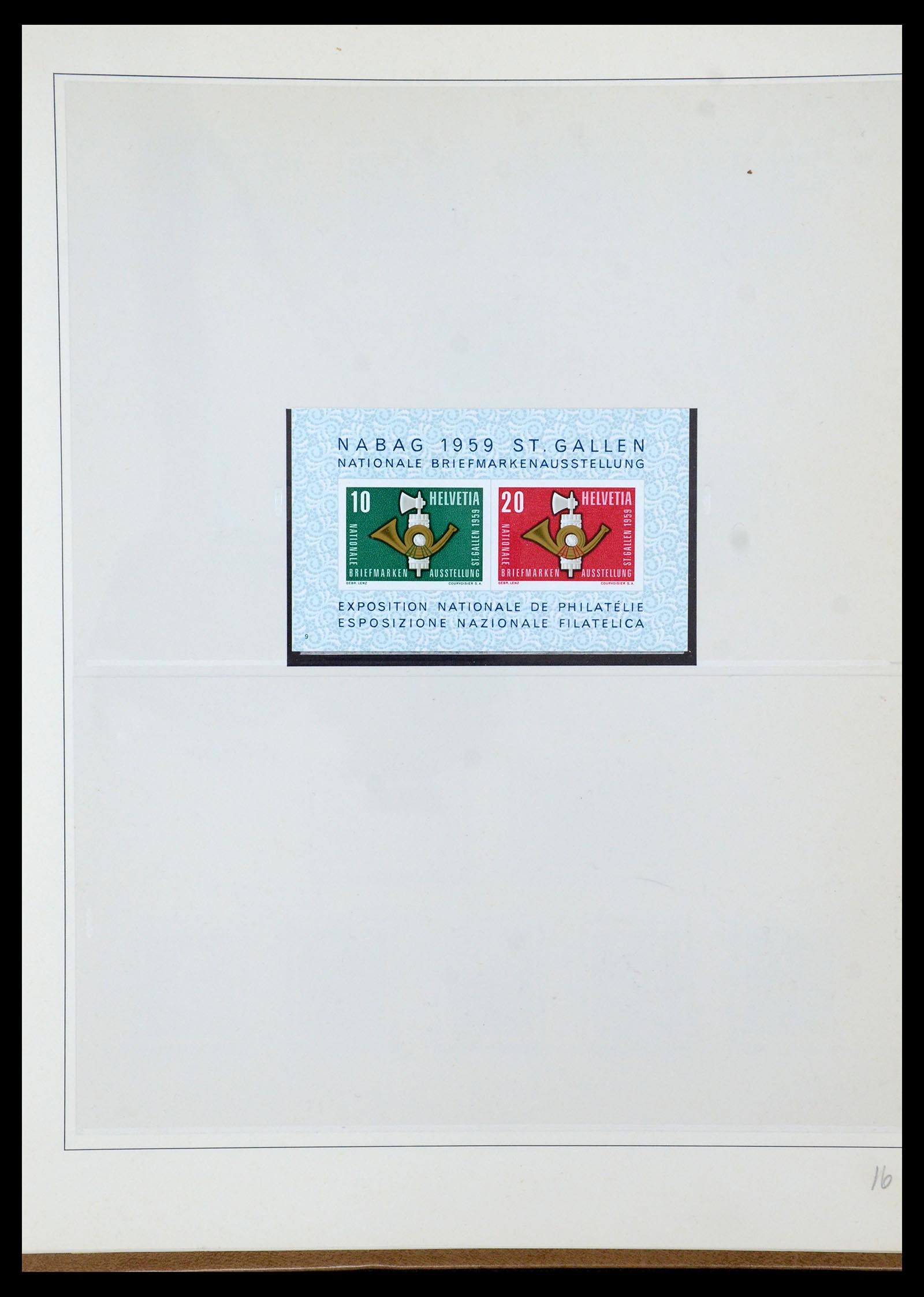 35605 070 - Stamp Collection 35605 Switzerland 1851-1985.
