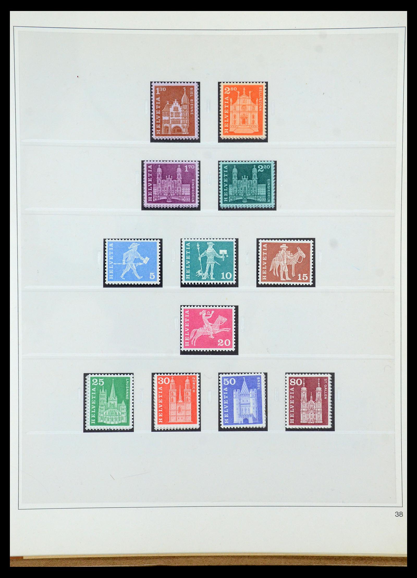 35605 087 - Stamp Collection 35605 Switzerland 1851-1985.