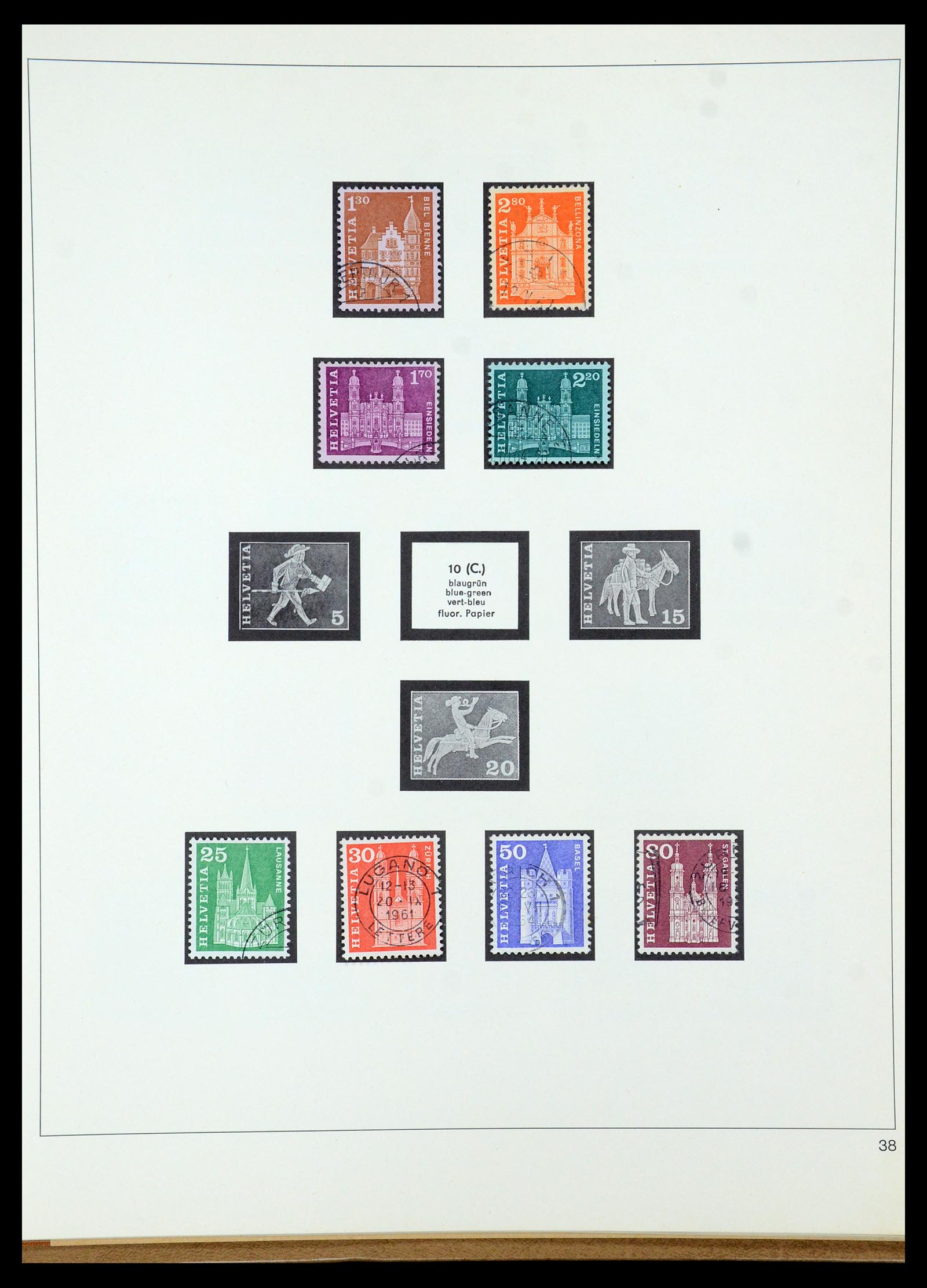 35605 088 - Stamp Collection 35605 Switzerland 1851-1985.