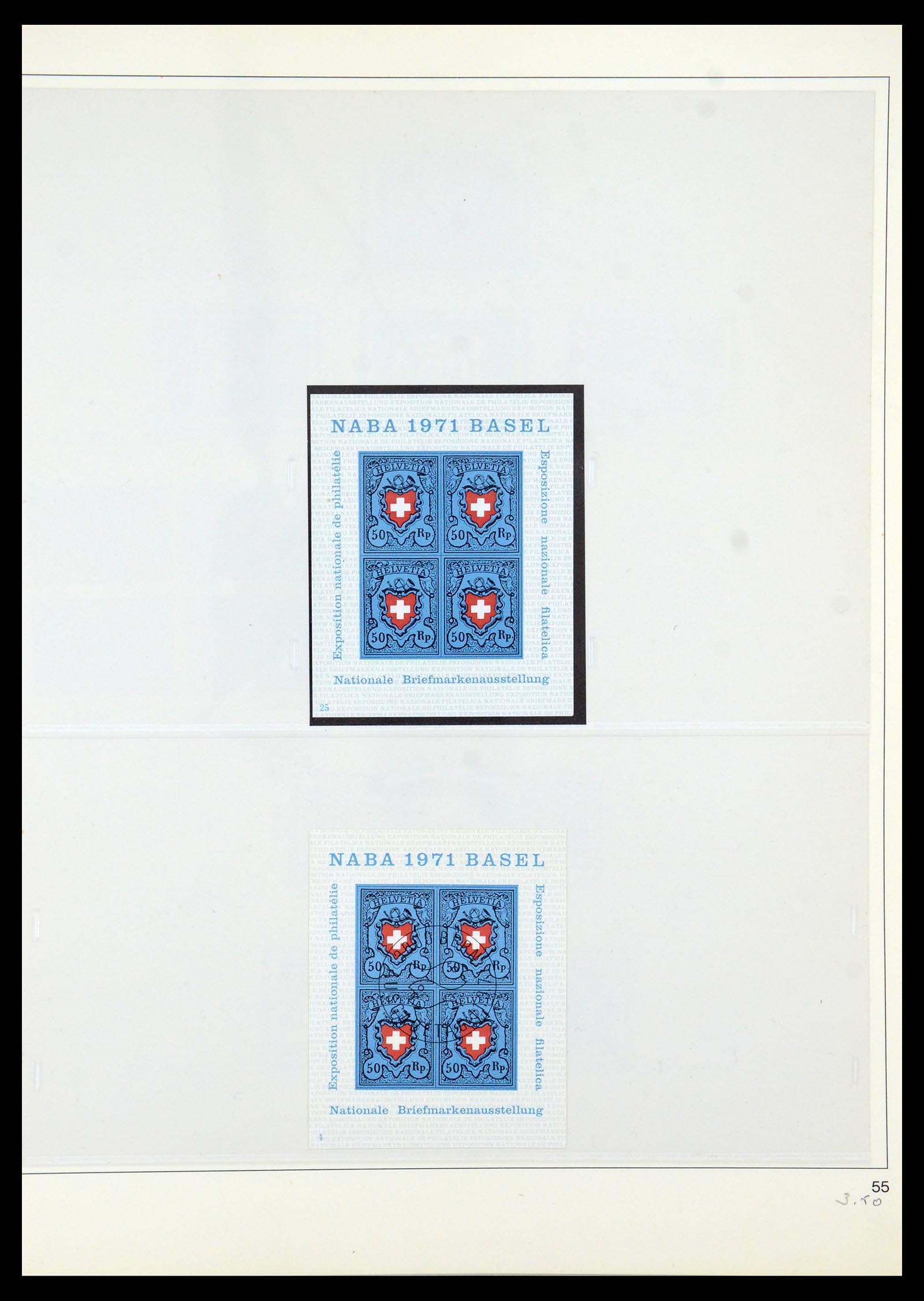 35605 125 - Postzegelverzameling 35605 Zwitserland 1851-1985.