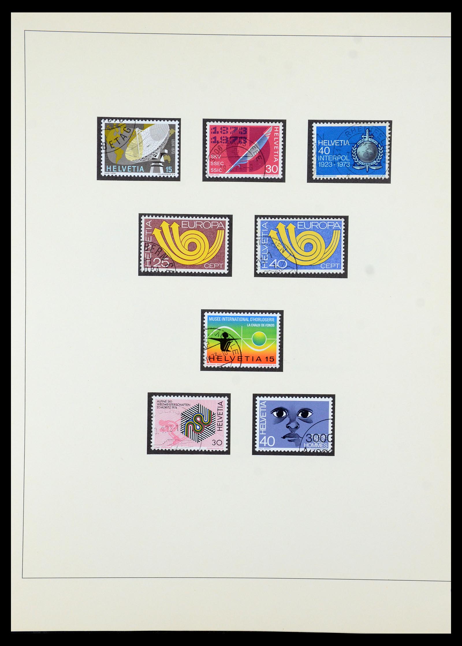 35605 137 - Postzegelverzameling 35605 Zwitserland 1851-1985.