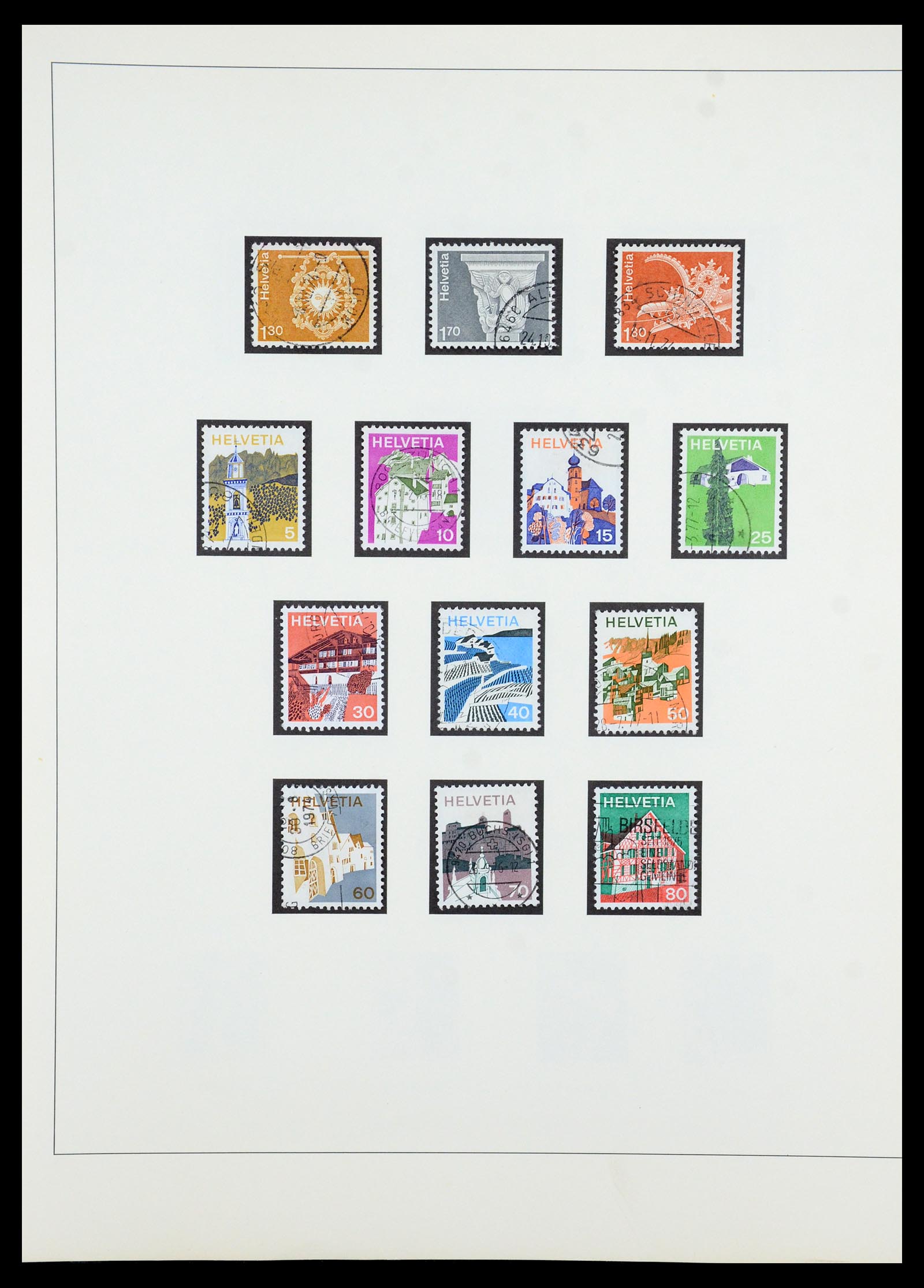 35605 139 - Postzegelverzameling 35605 Zwitserland 1851-1985.