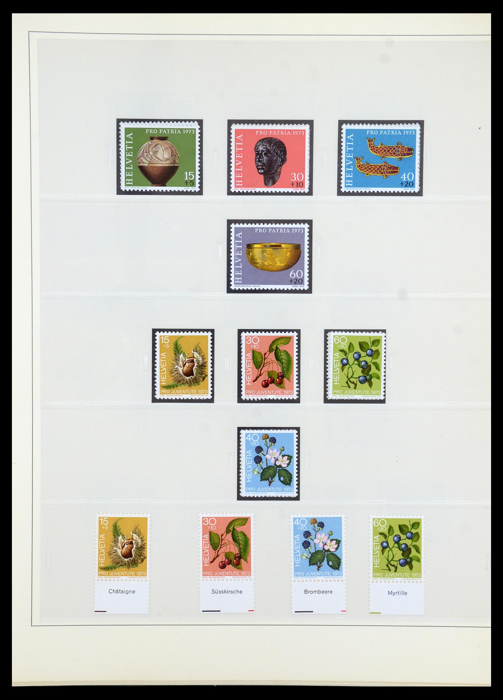 35605 140 - Postzegelverzameling 35605 Zwitserland 1851-1985.