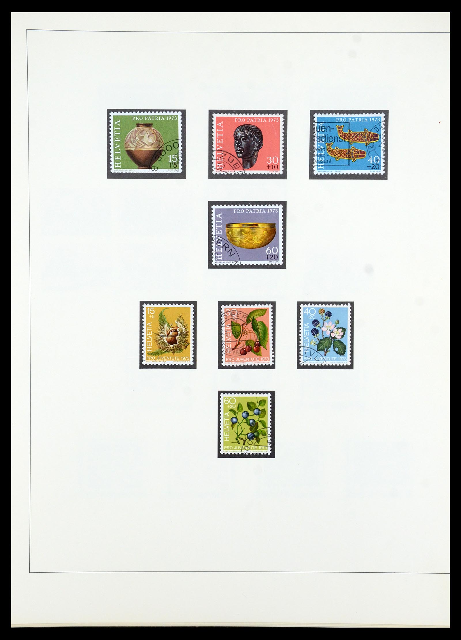 35605 141 - Stamp Collection 35605 Switzerland 1851-1985.