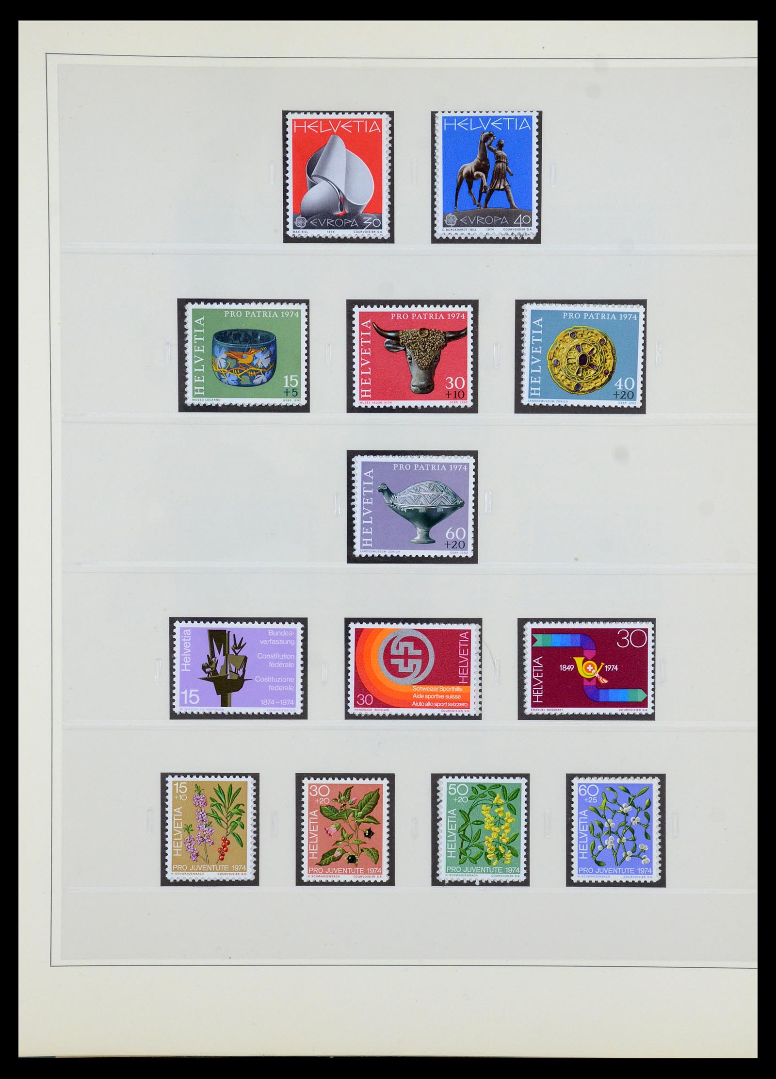 35605 145 - Stamp Collection 35605 Switzerland 1851-1985.