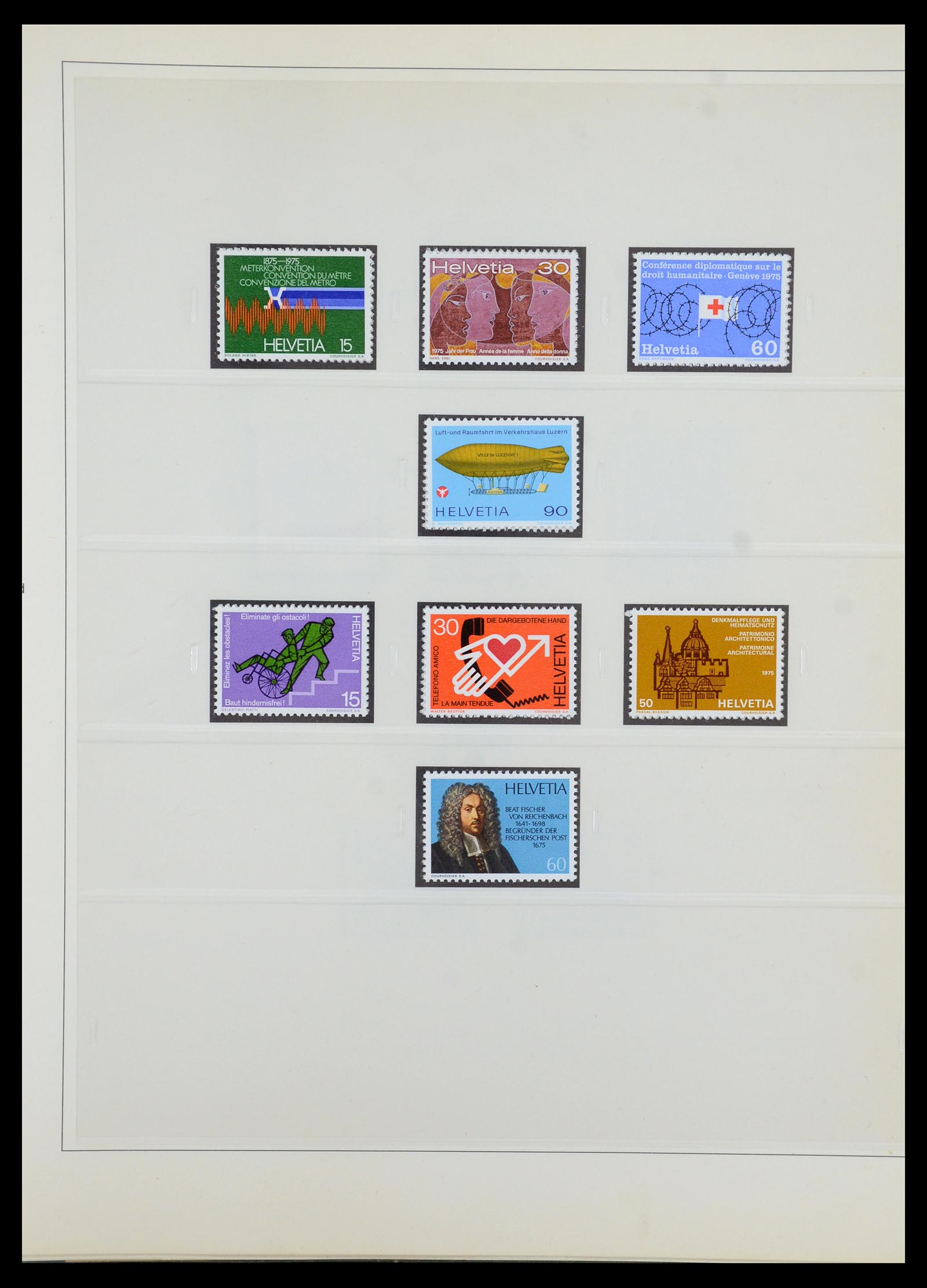 35605 147 - Postzegelverzameling 35605 Zwitserland 1851-1985.