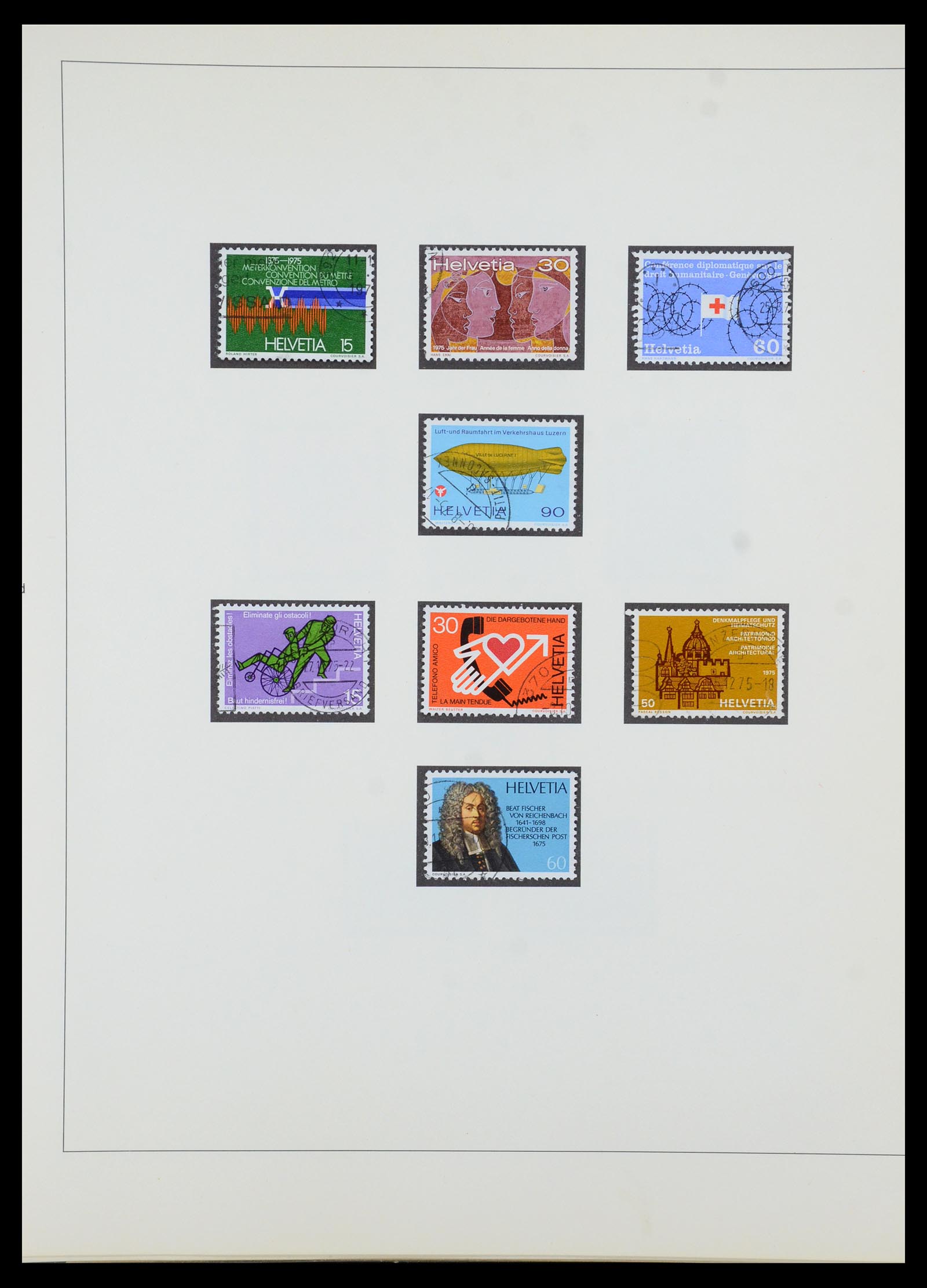 35605 148 - Postzegelverzameling 35605 Zwitserland 1851-1985.