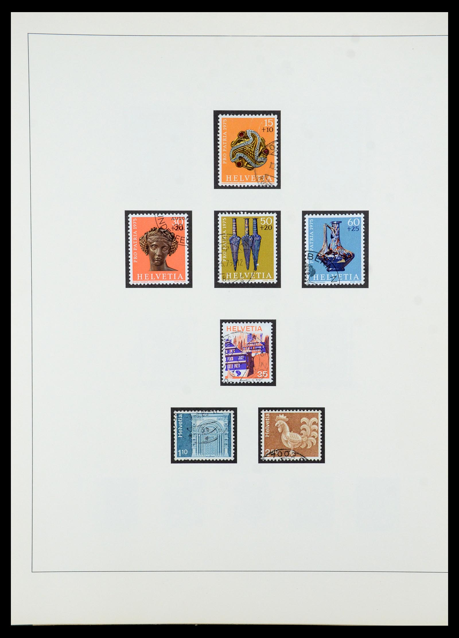 35605 150 - Postzegelverzameling 35605 Zwitserland 1851-1985.