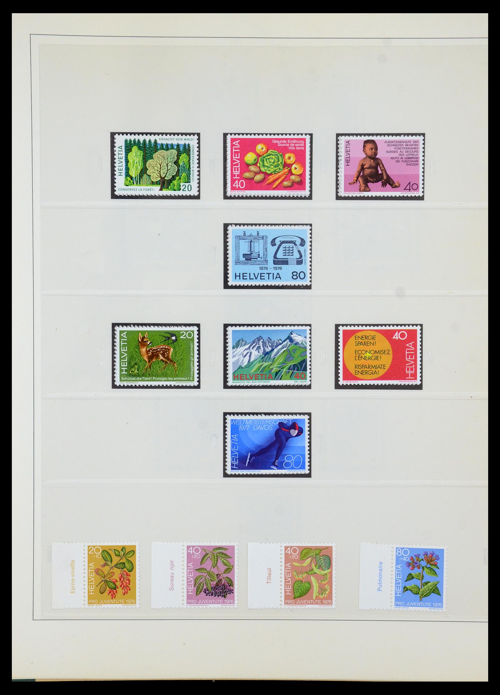 35605 153 - Stamp Collection 35605 Switzerland 1851-1985.
