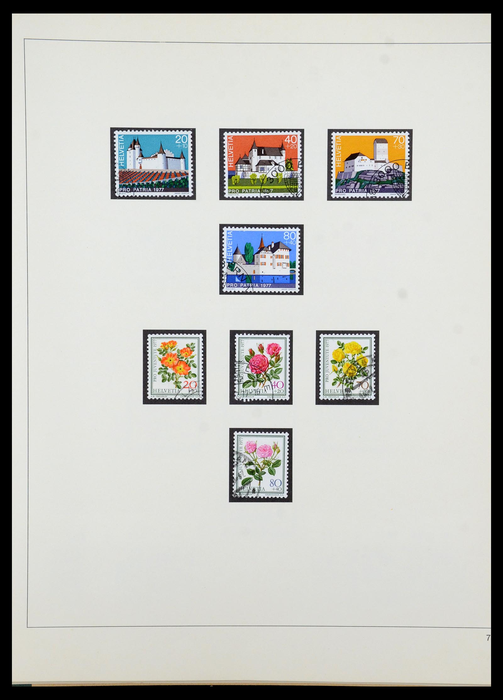 35605 160 - Postzegelverzameling 35605 Zwitserland 1851-1985.