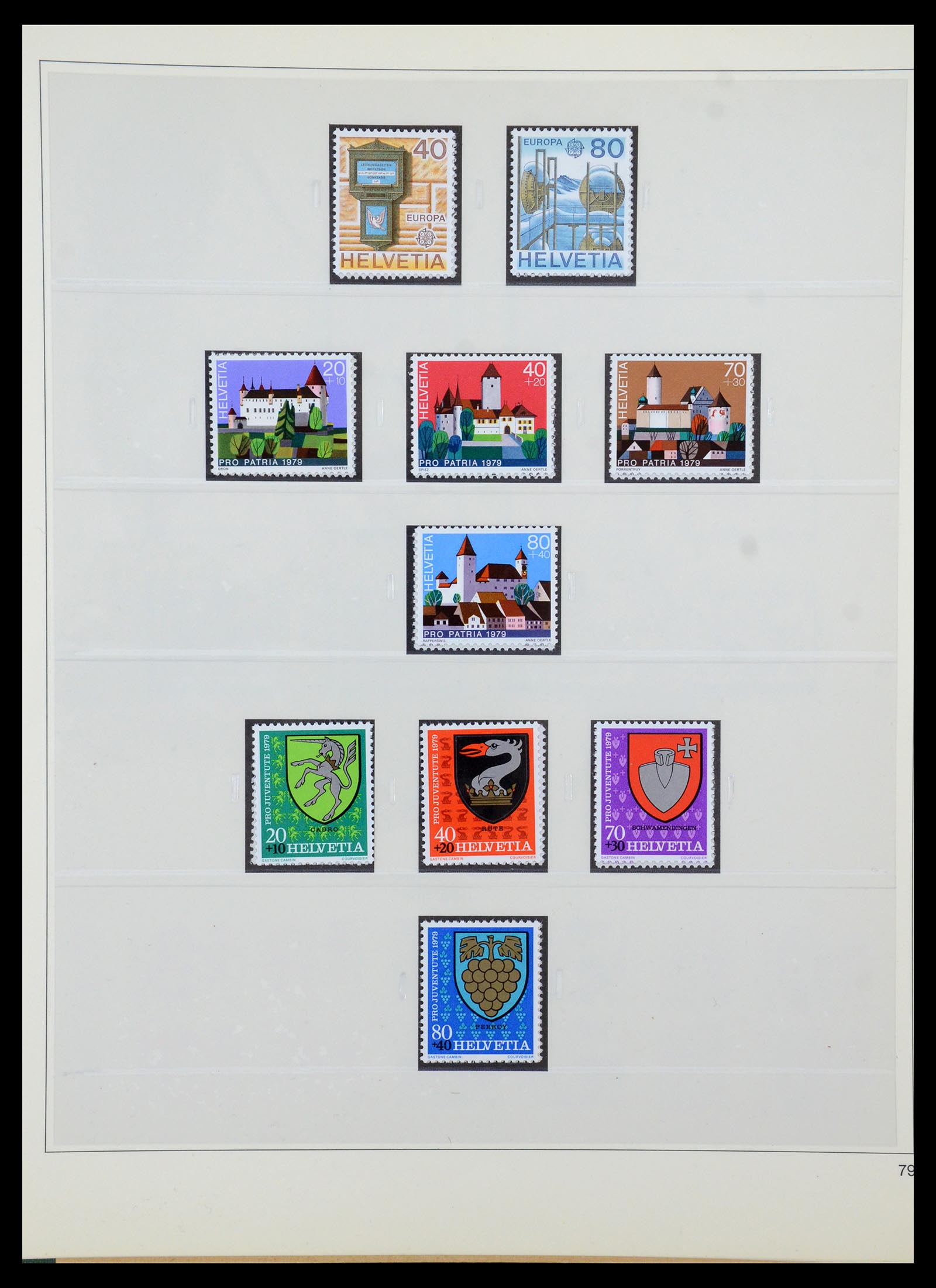 35605 170 - Postzegelverzameling 35605 Zwitserland 1851-1985.