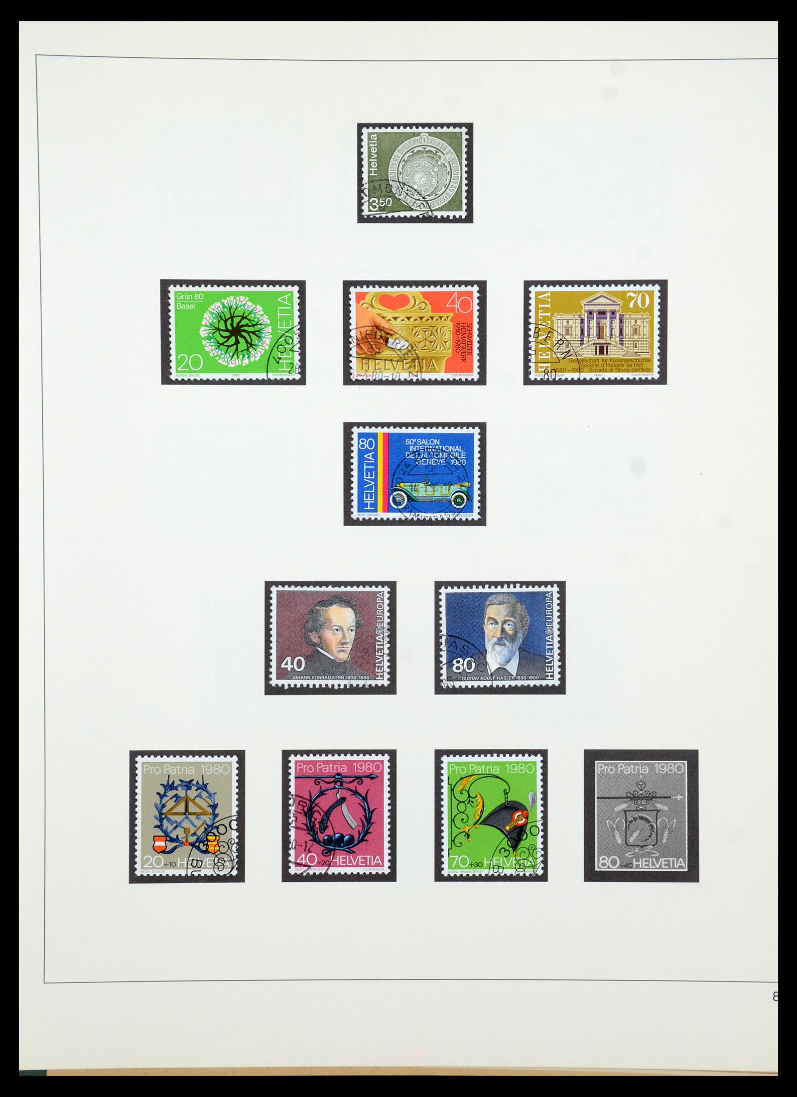 35605 175 - Stamp Collection 35605 Switzerland 1851-1985.