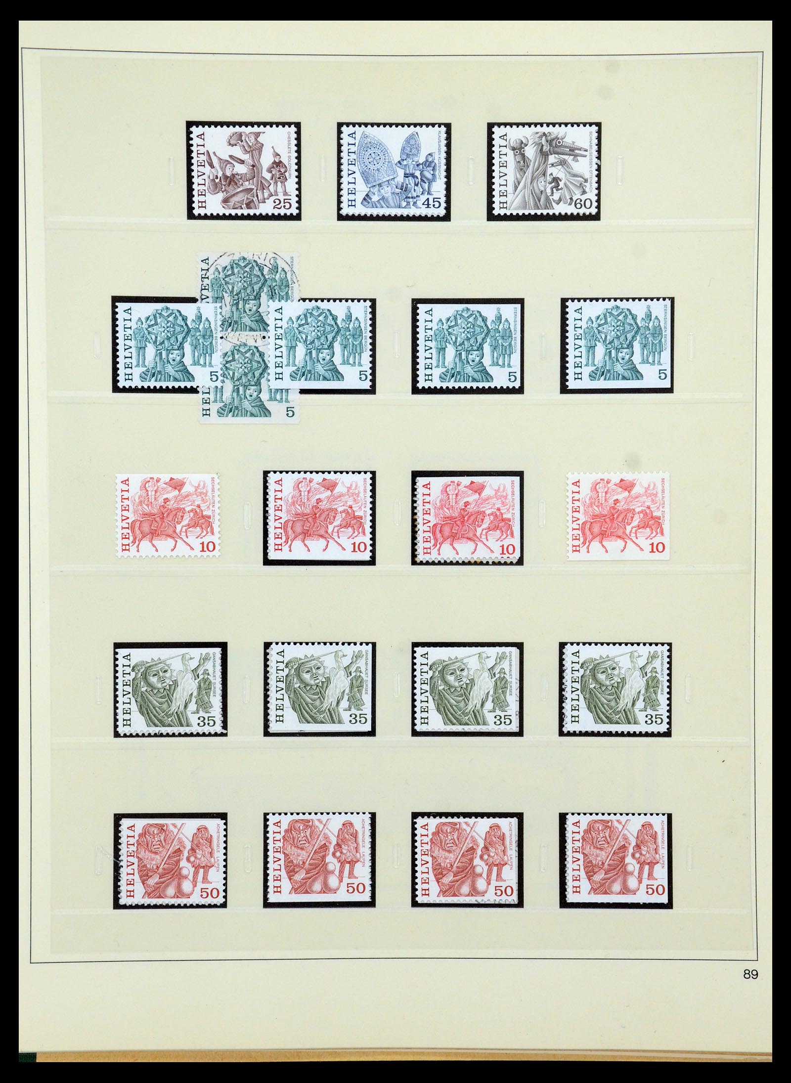 35605 190 - Postzegelverzameling 35605 Zwitserland 1851-1985.