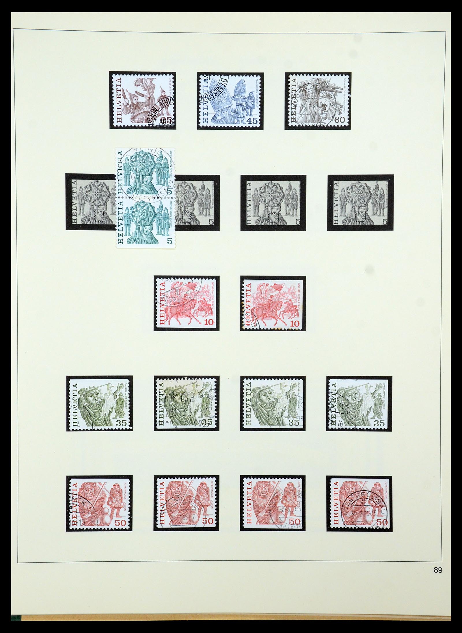 35605 191 - Stamp Collection 35605 Switzerland 1851-1985.
