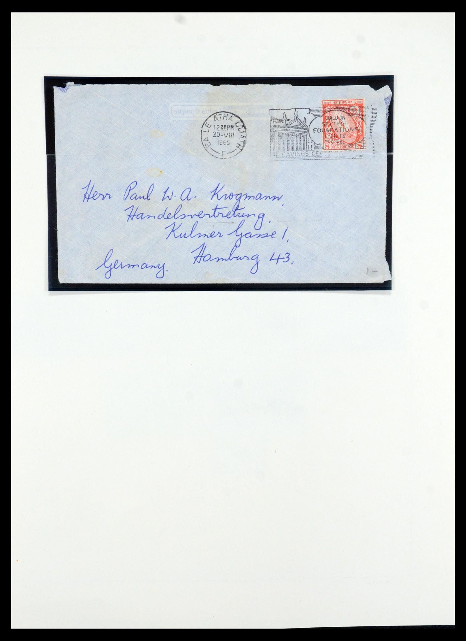35607 015 - Postzegelverzameling 35607 Ierland 1922-1991.