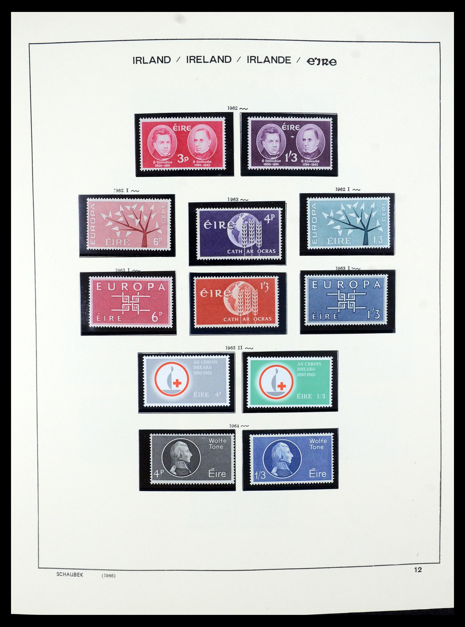 35607 019 - Postzegelverzameling 35607 Ierland 1922-1991.