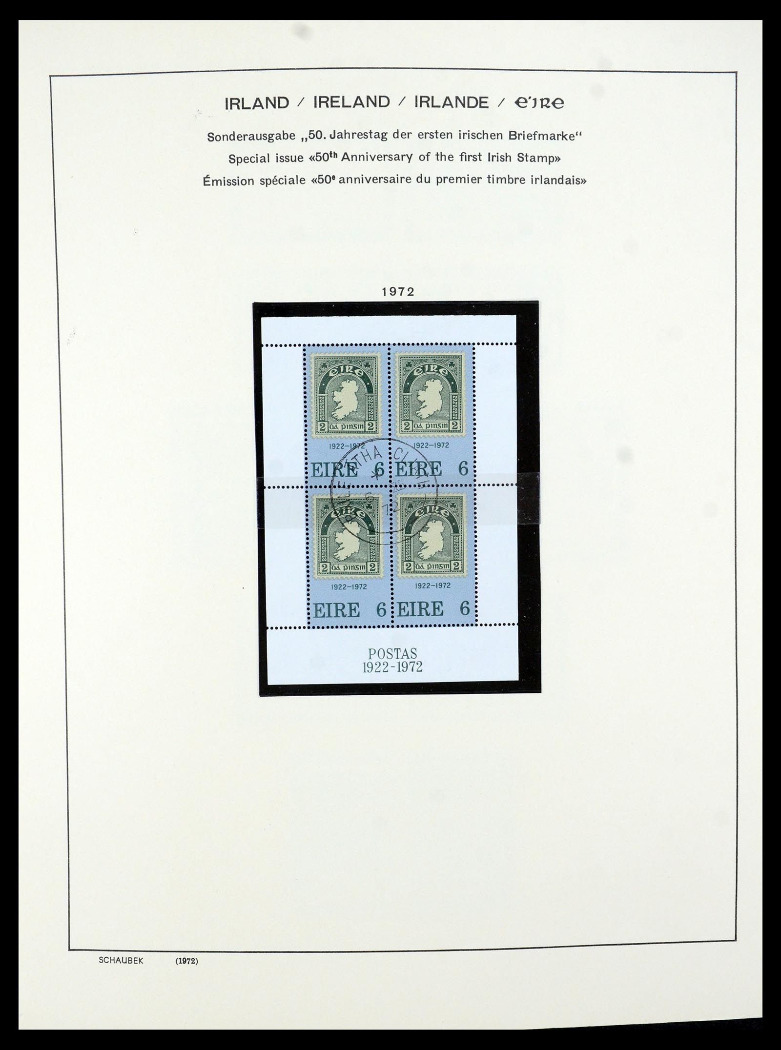 35607 031 - Postzegelverzameling 35607 Ierland 1922-1991.