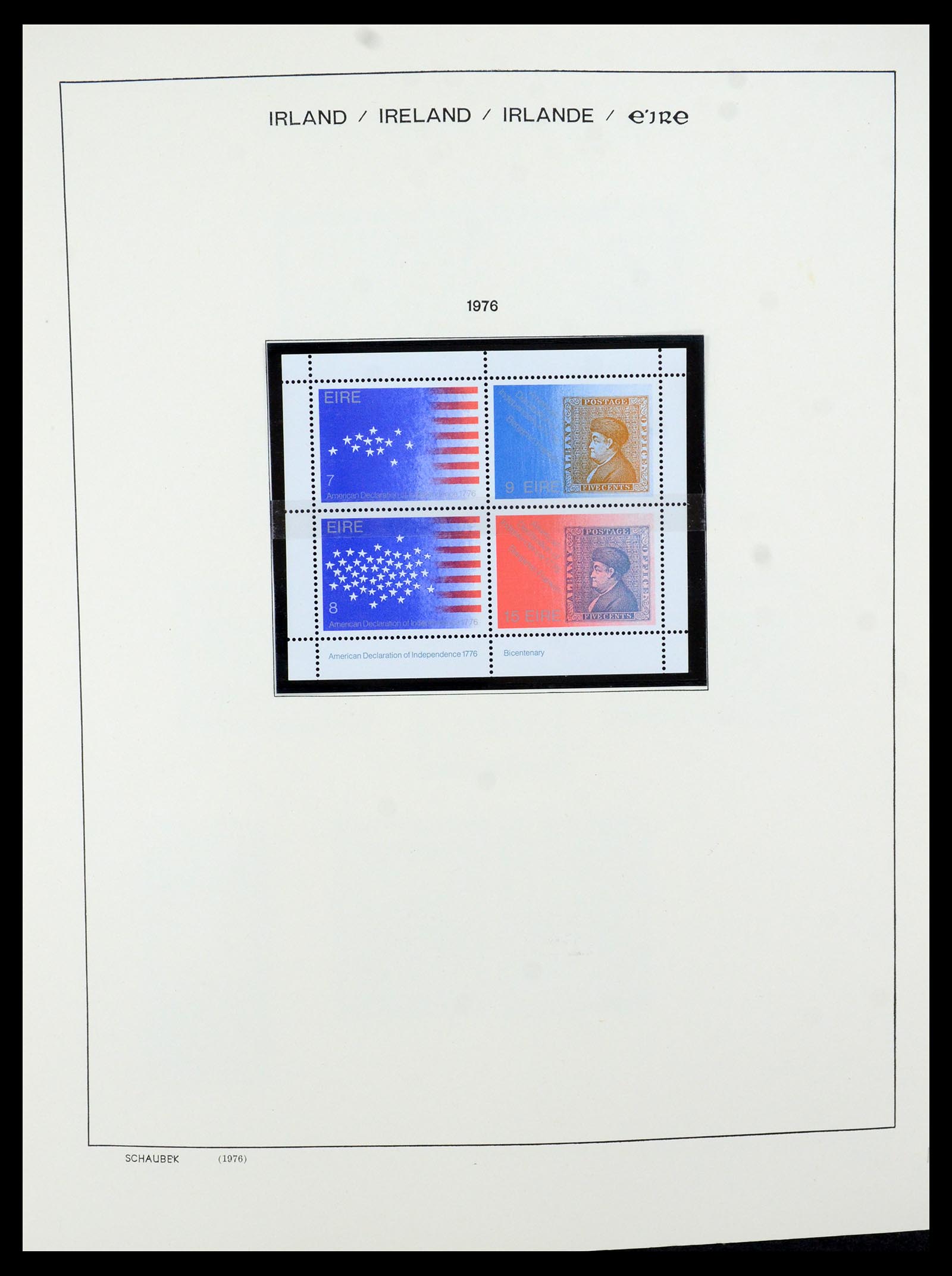 35607 040 - Postzegelverzameling 35607 Ierland 1922-1991.