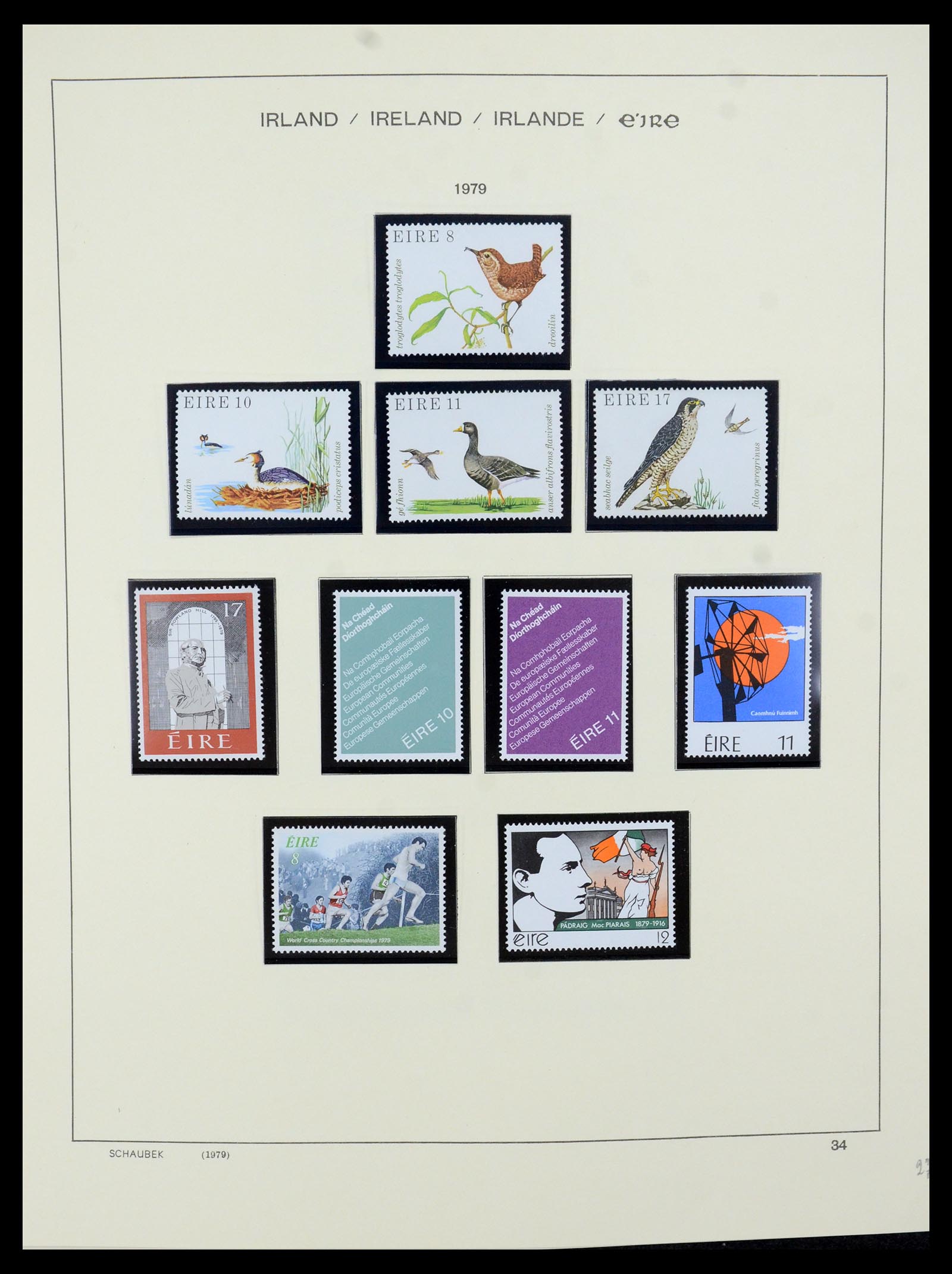 35607 045 - Postzegelverzameling 35607 Ierland 1922-1991.