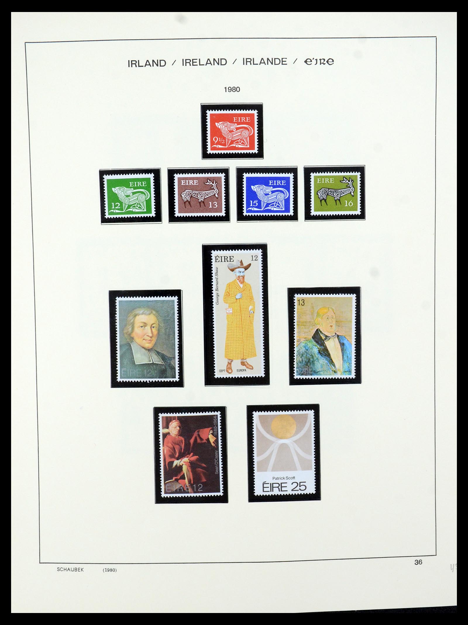 35607 047 - Postzegelverzameling 35607 Ierland 1922-1991.