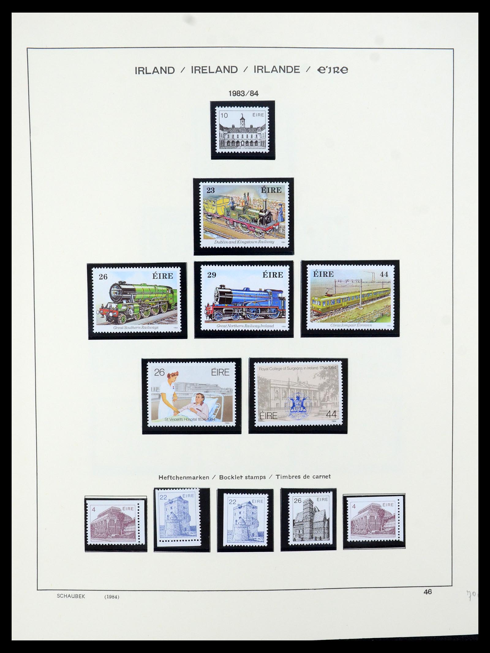 35607 059 - Postzegelverzameling 35607 Ierland 1922-1991.