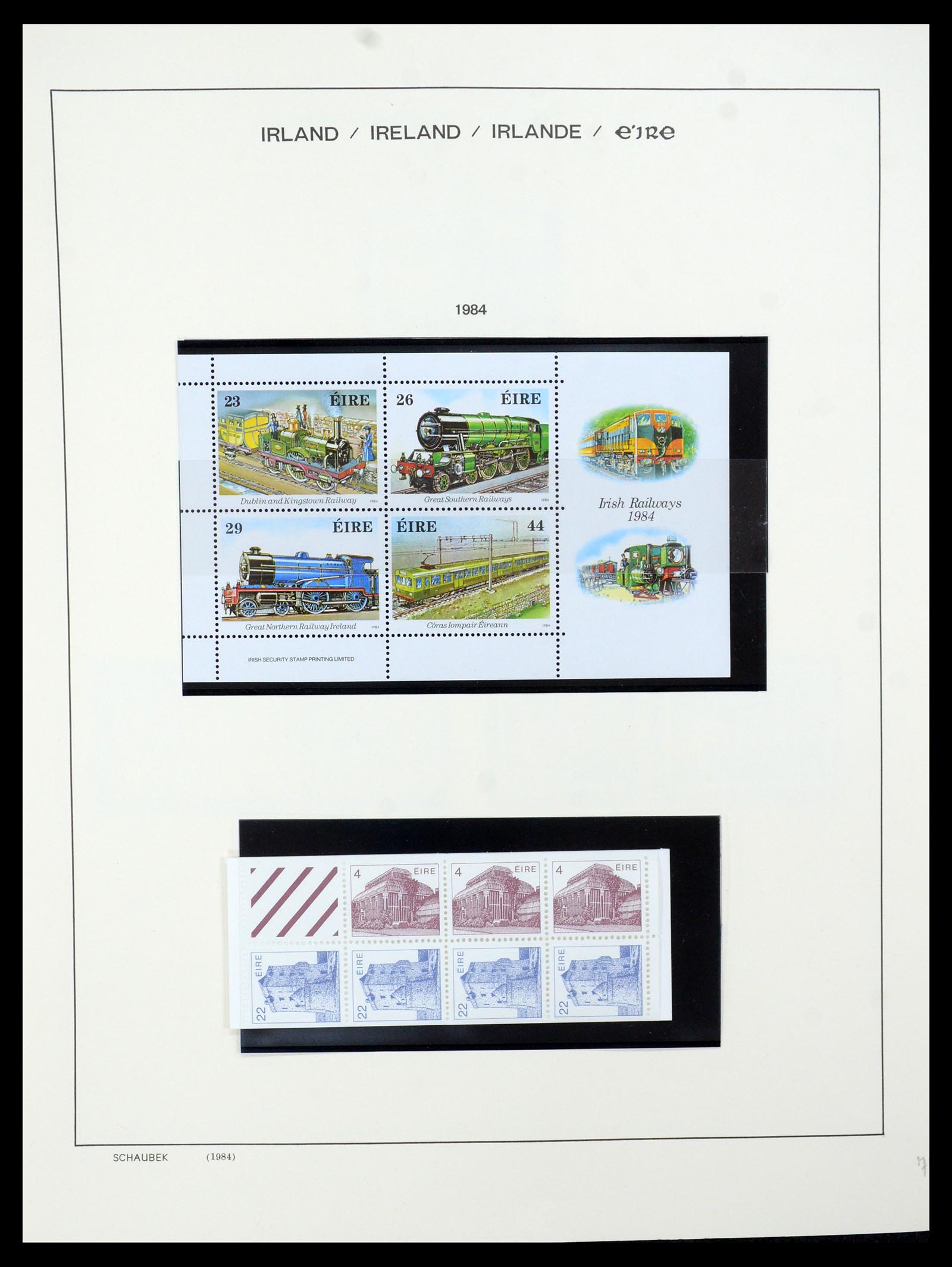 35607 062 - Postzegelverzameling 35607 Ierland 1922-1991.