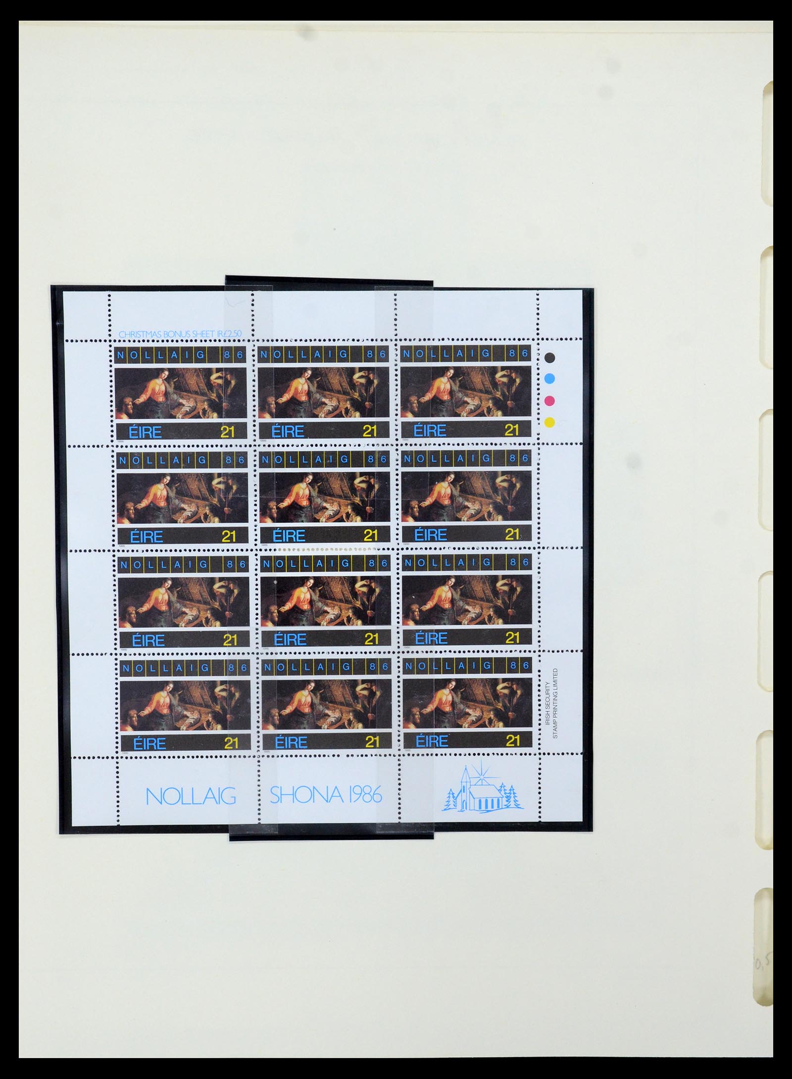 35607 069 - Postzegelverzameling 35607 Ierland 1922-1991.