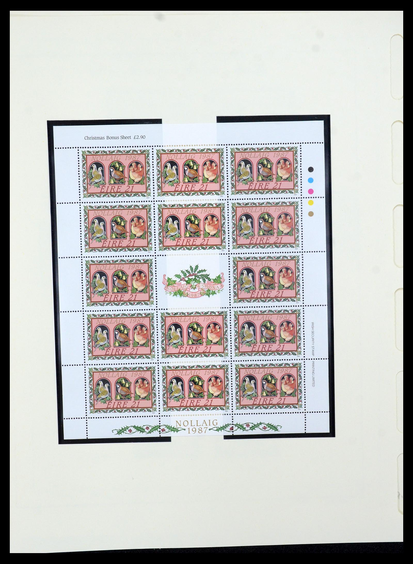 35607 075 - Postzegelverzameling 35607 Ierland 1922-1991.