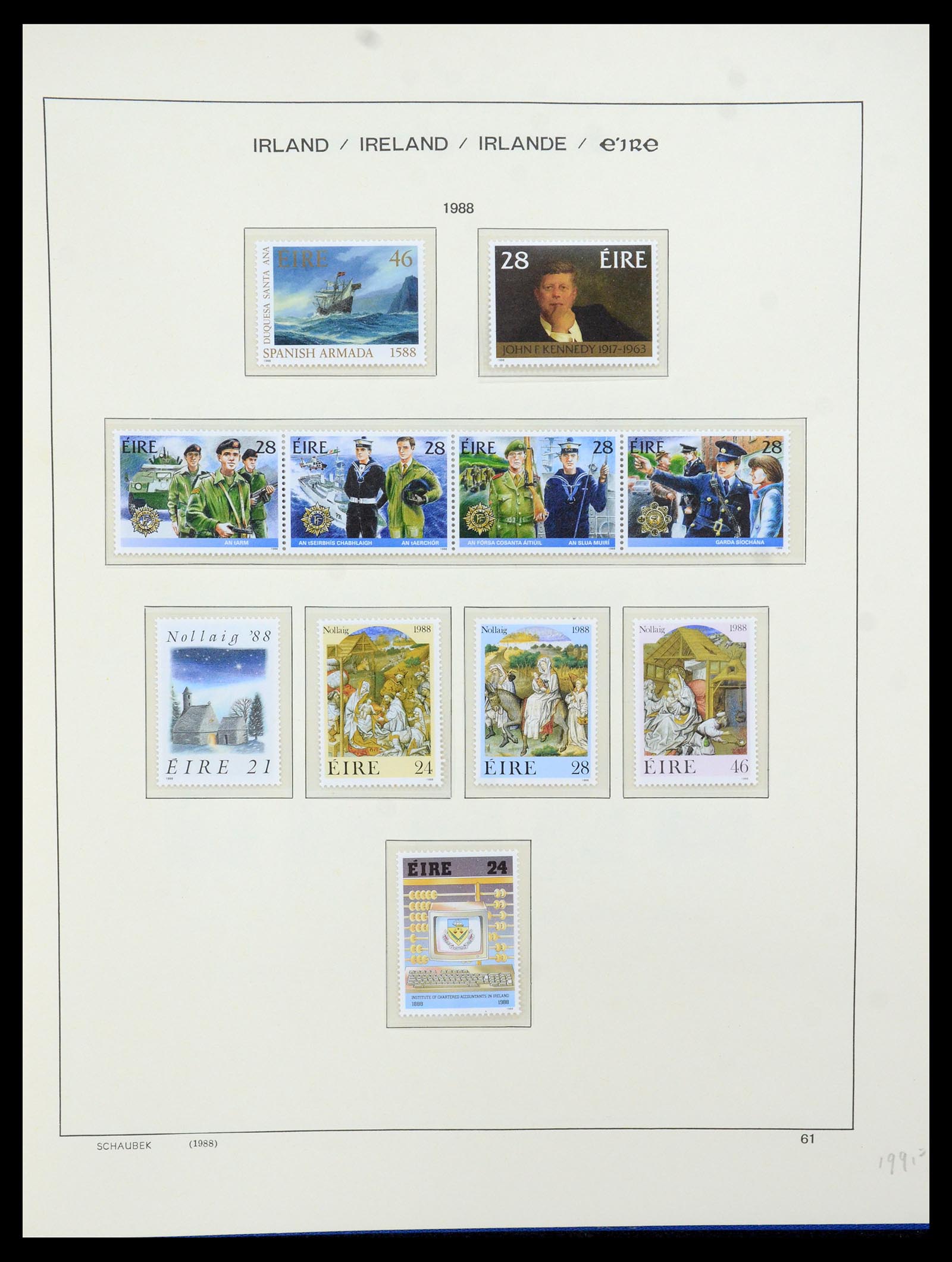 35607 083 - Postzegelverzameling 35607 Ierland 1922-1991.