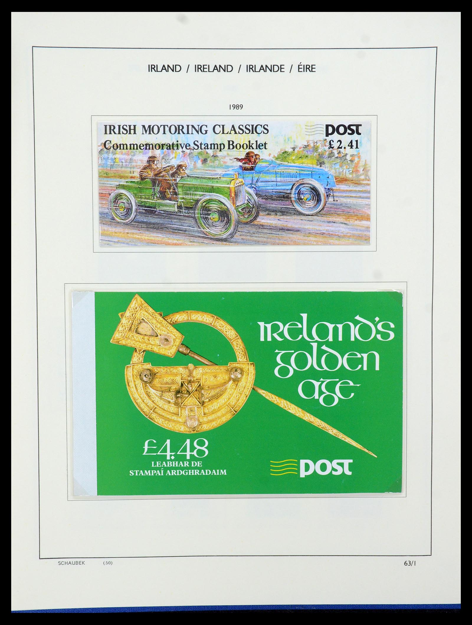 35607 087 - Postzegelverzameling 35607 Ierland 1922-1991.