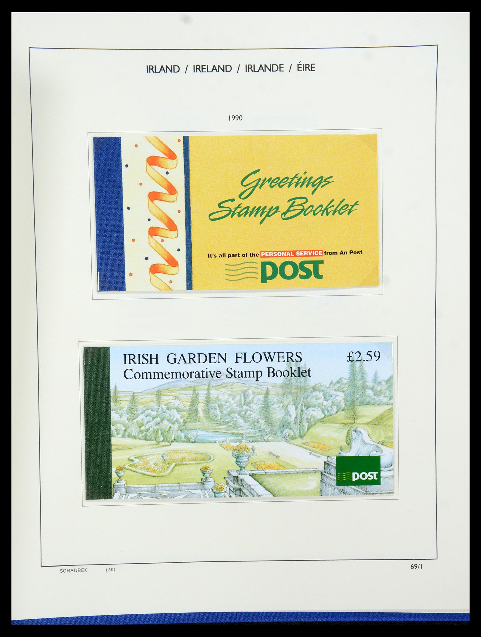 35607 098 - Postzegelverzameling 35607 Ierland 1922-1991.