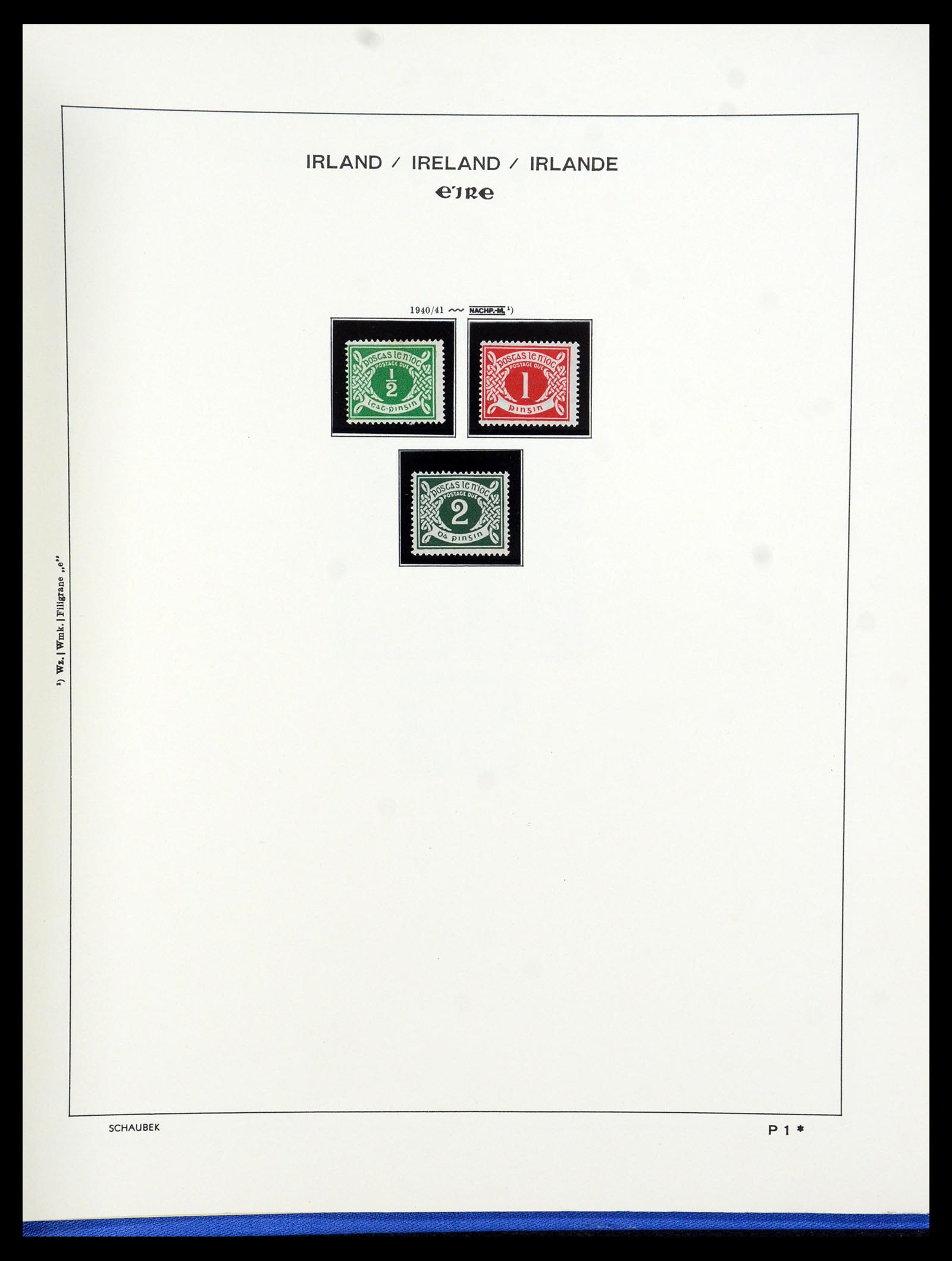 35607 109 - Postzegelverzameling 35607 Ierland 1922-1991.