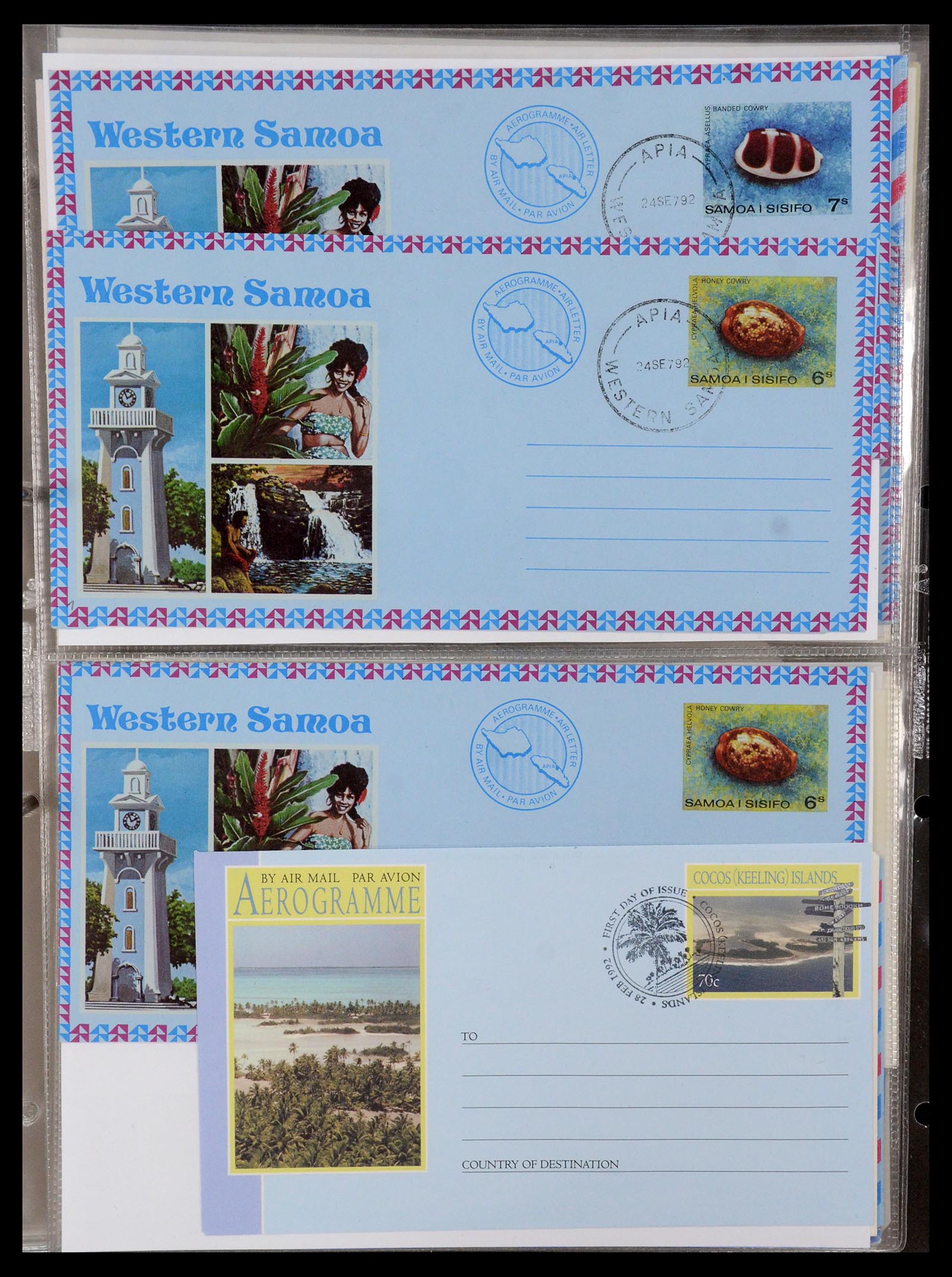 35608 020 - Postzegelverzameling 35608 Luchtpost brieven.