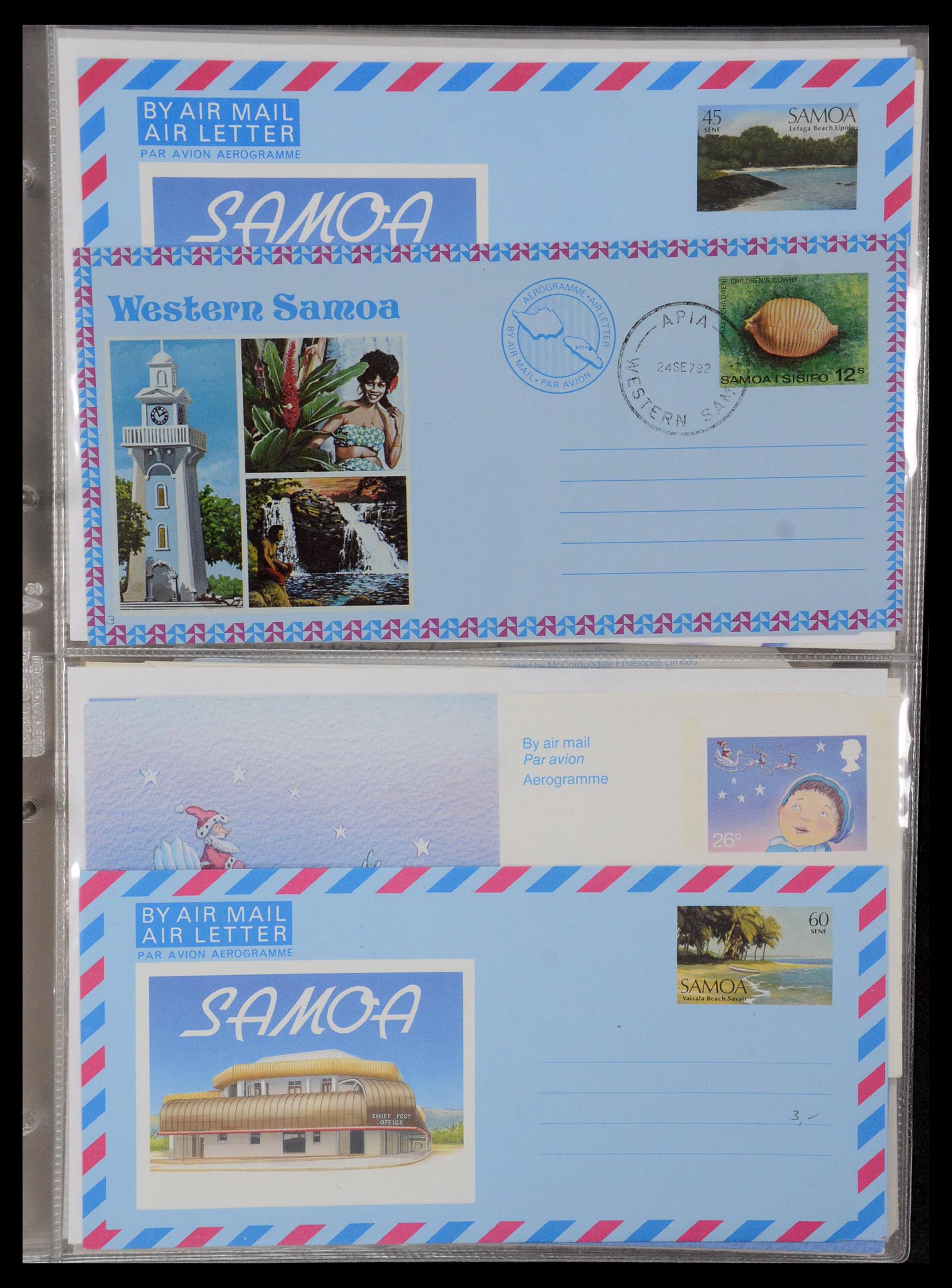 35608 021 - Postzegelverzameling 35608 Luchtpost brieven.