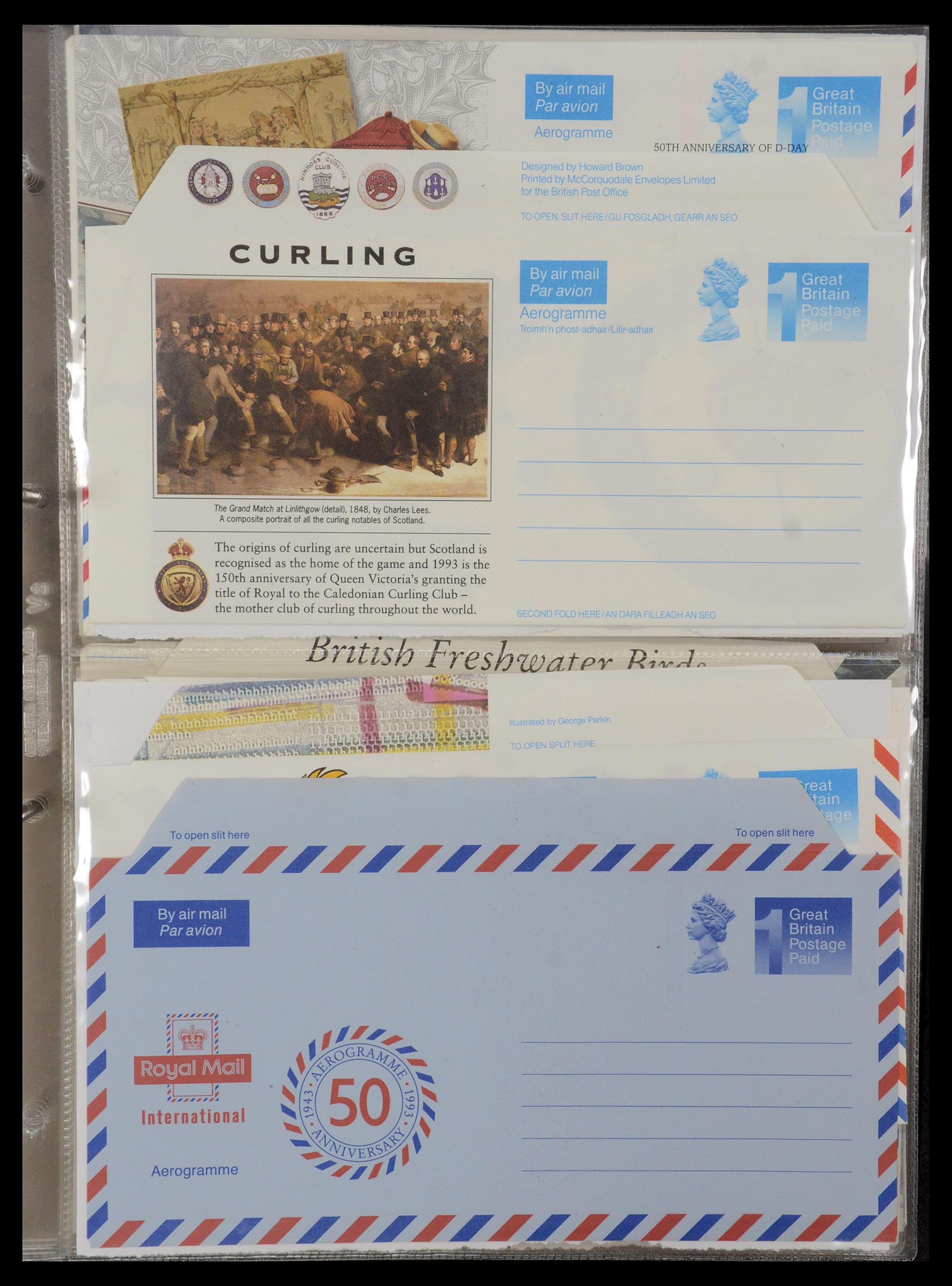 35608 027 - Postzegelverzameling 35608 Luchtpost brieven.