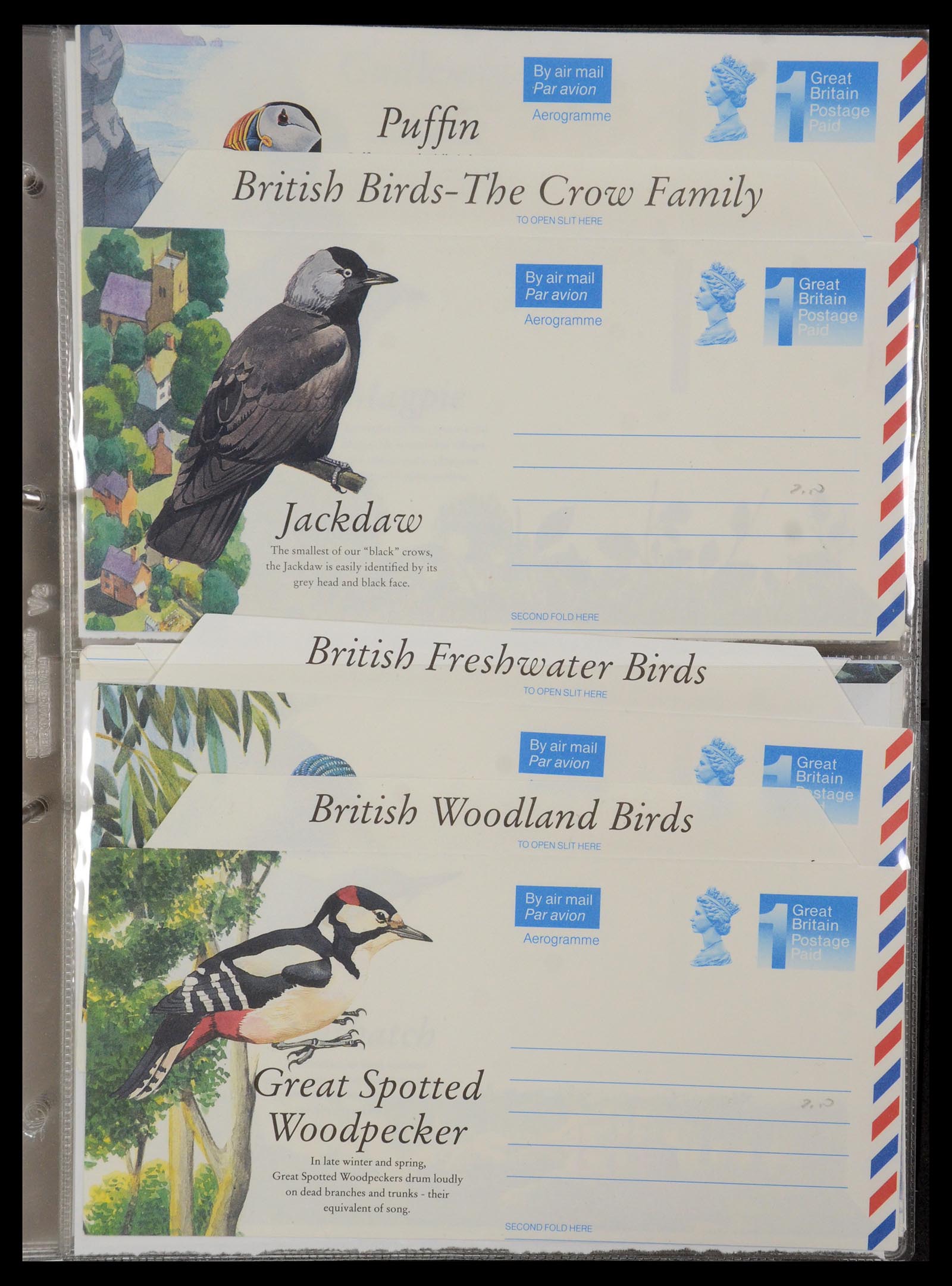 35608 029 - Postzegelverzameling 35608 Luchtpost brieven.
