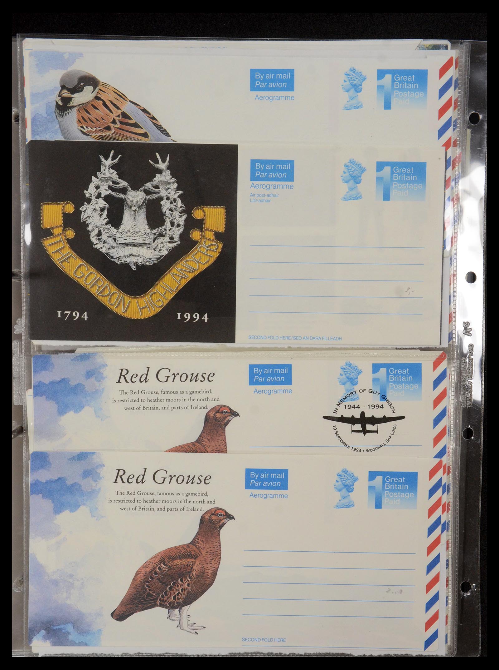 35608 030 - Postzegelverzameling 35608 Luchtpost brieven.
