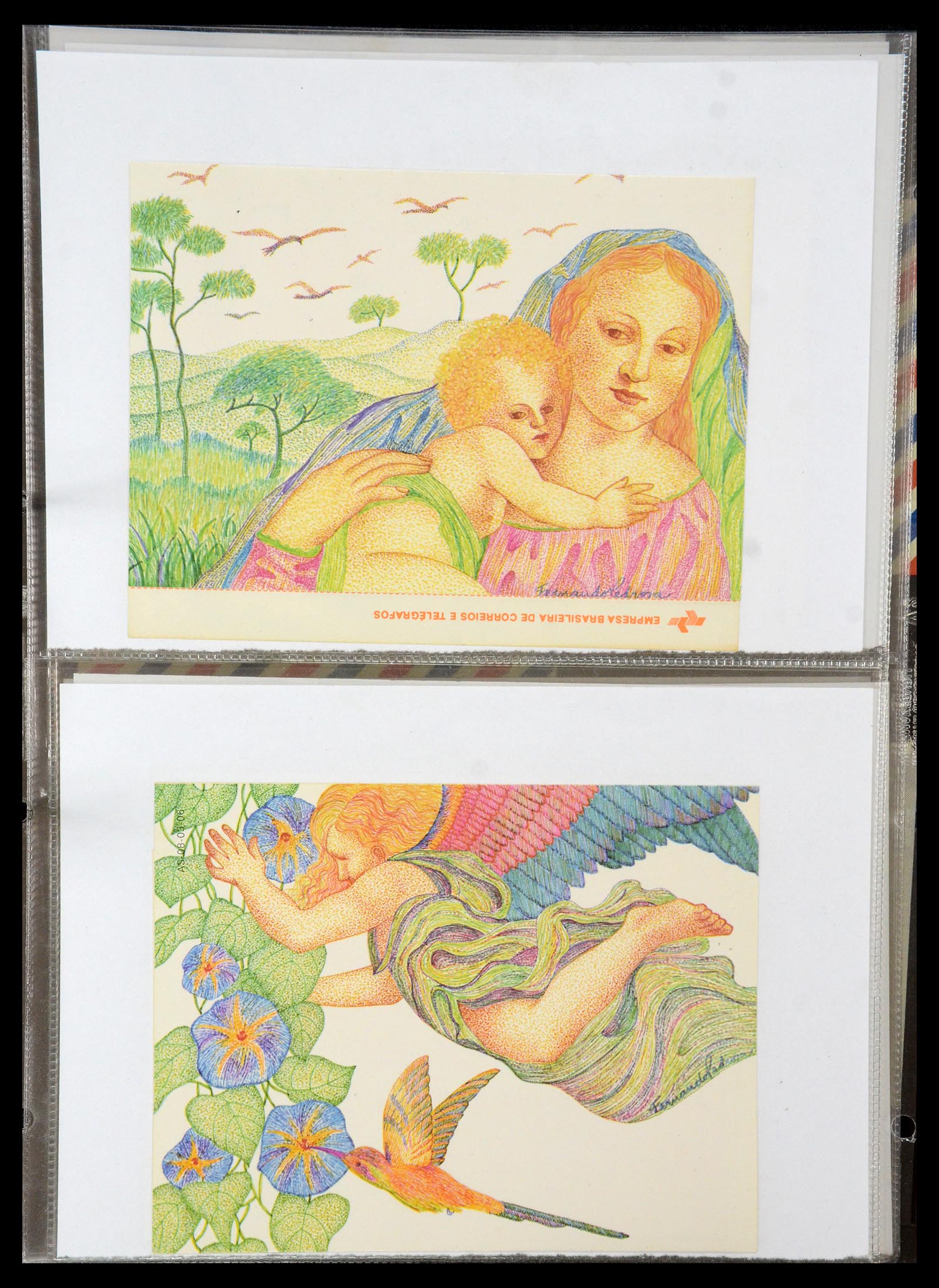 35608 050 - Postzegelverzameling 35608 Luchtpost brieven.