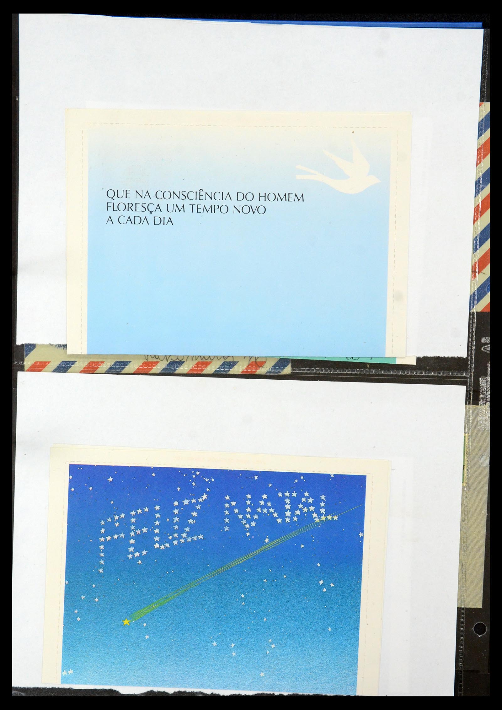 35608 058 - Postzegelverzameling 35608 Luchtpost brieven.