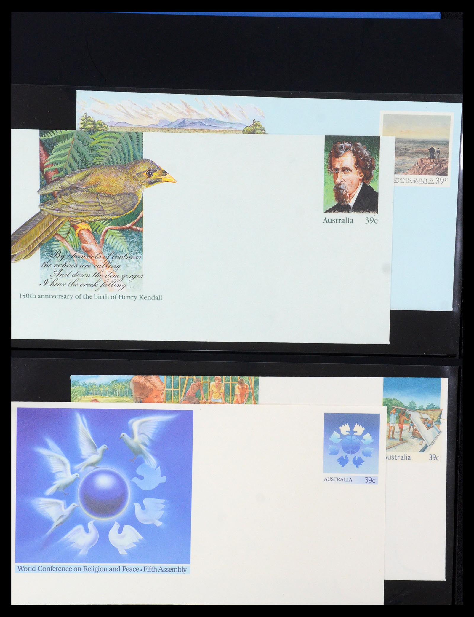 35608 065 - Postzegelverzameling 35608 Luchtpost brieven.