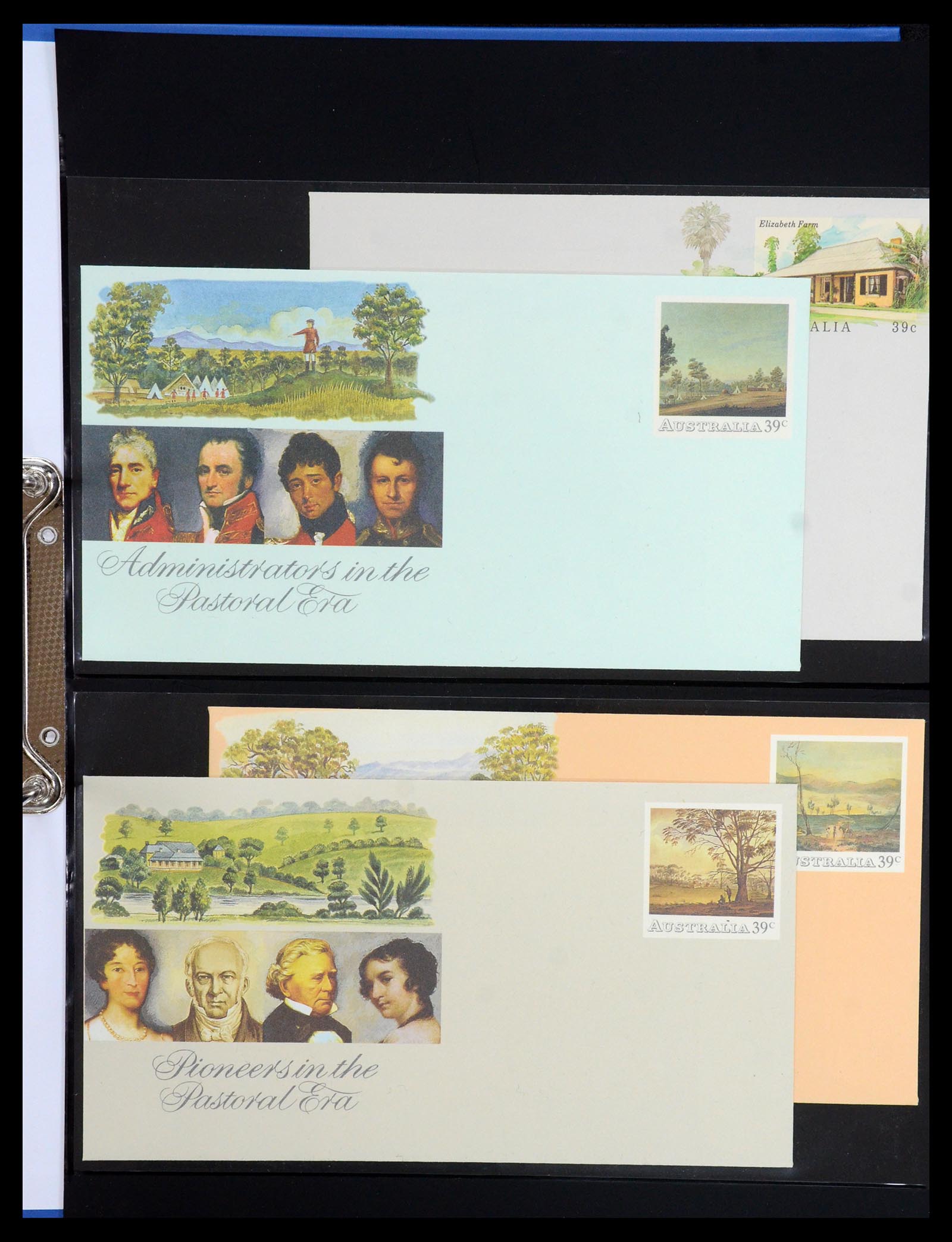 35608 066 - Postzegelverzameling 35608 Luchtpost brieven.