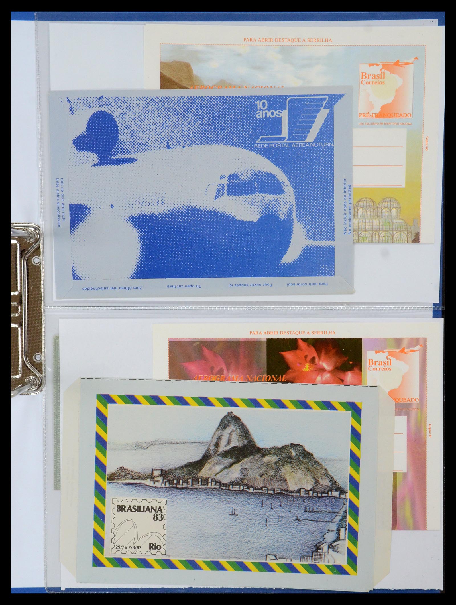 35608 138 - Postzegelverzameling 35608 Luchtpost brieven.