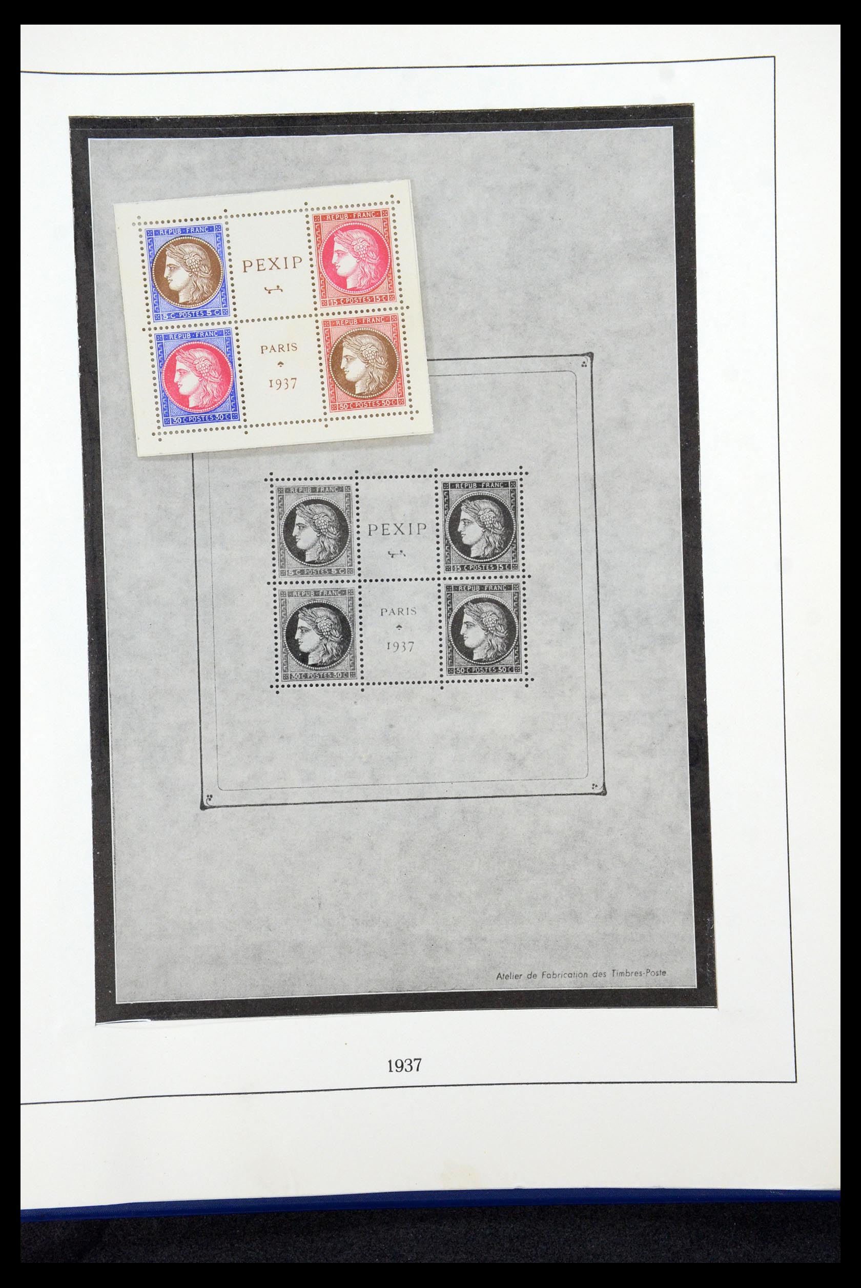 35610 047 - Postzegelverzameling 35610 Frankrijk 1849-1980.
