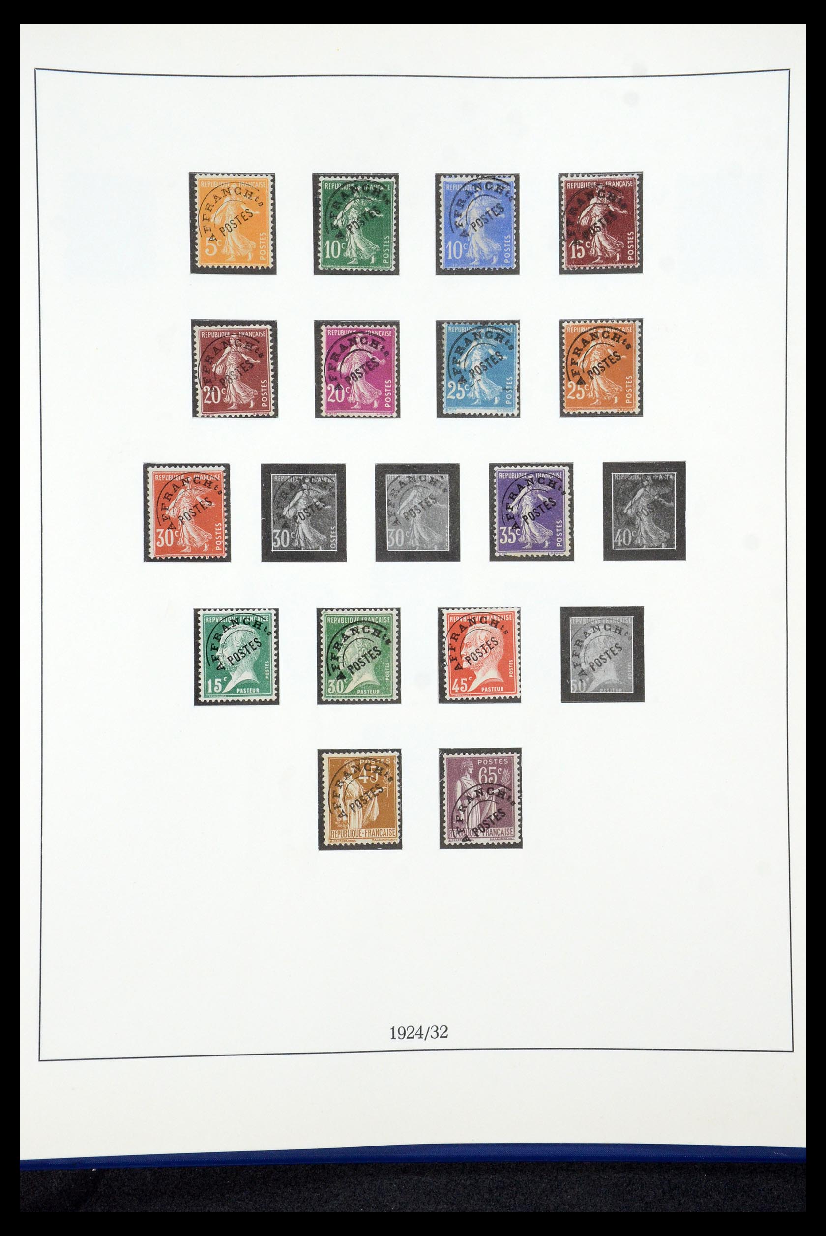35610 051 - Postzegelverzameling 35610 Frankrijk 1849-1980.
