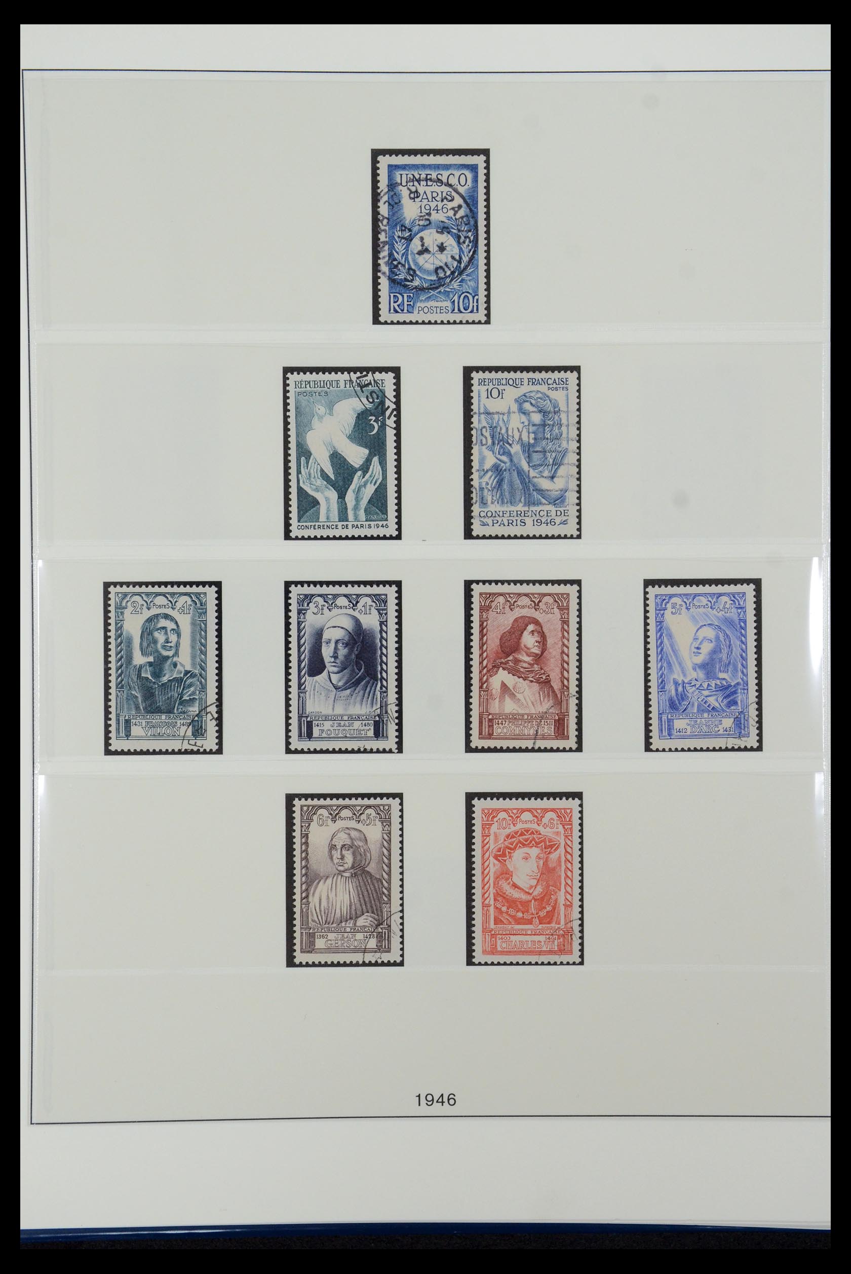 35610 059 - Postzegelverzameling 35610 Frankrijk 1849-1980.