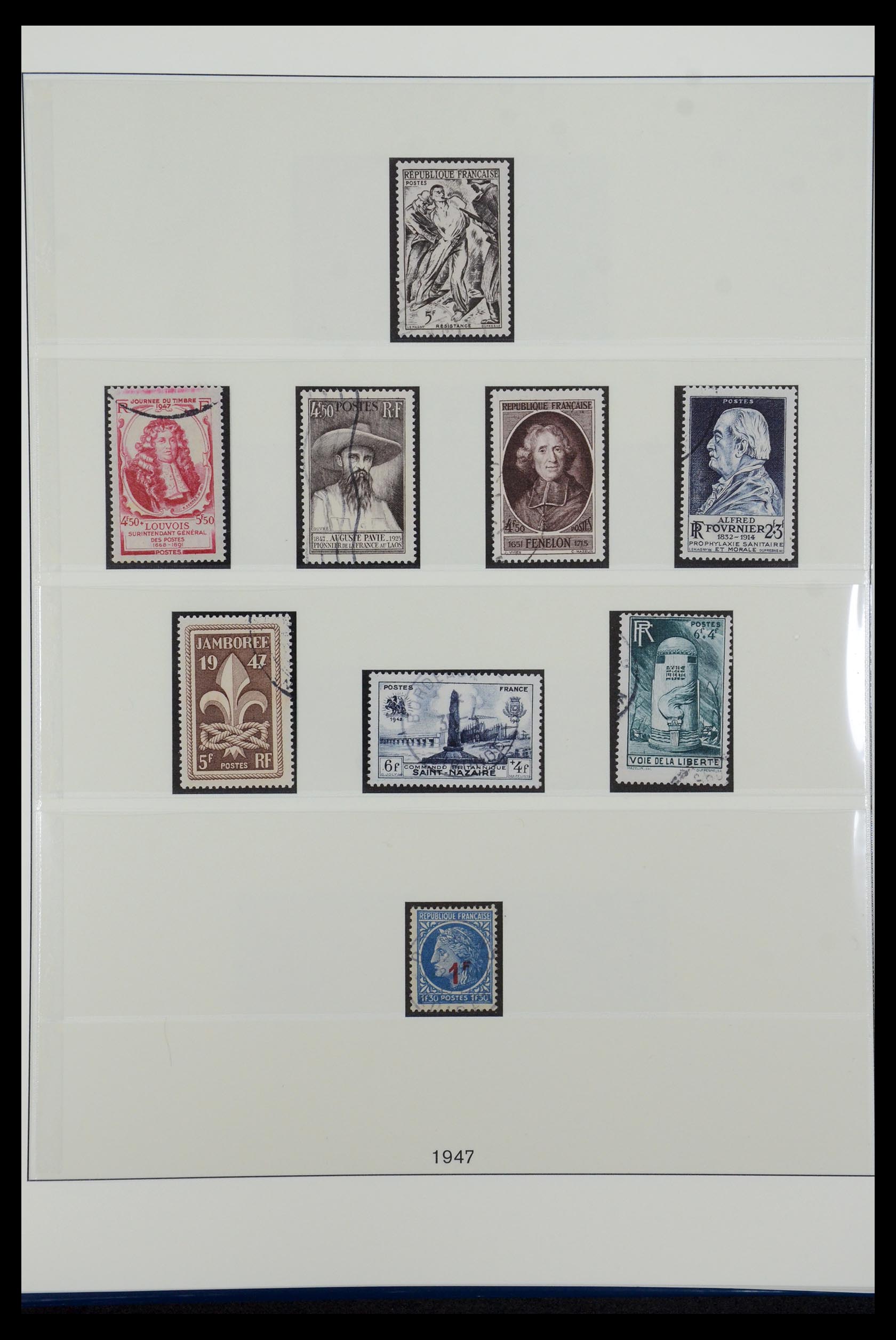 35610 060 - Postzegelverzameling 35610 Frankrijk 1849-1980.